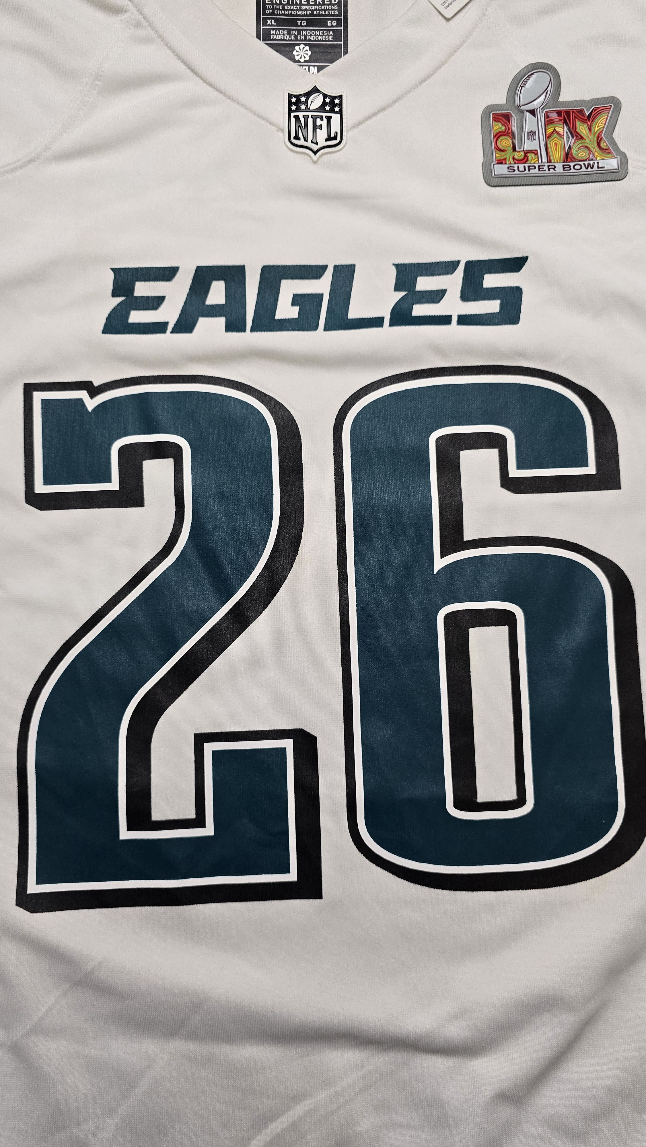 Nike Barkley Philadelphia Eagles Super Bowl LIX Fashion Jersey Size US XL / EU 56 / 4 - 13 Thumbnail
