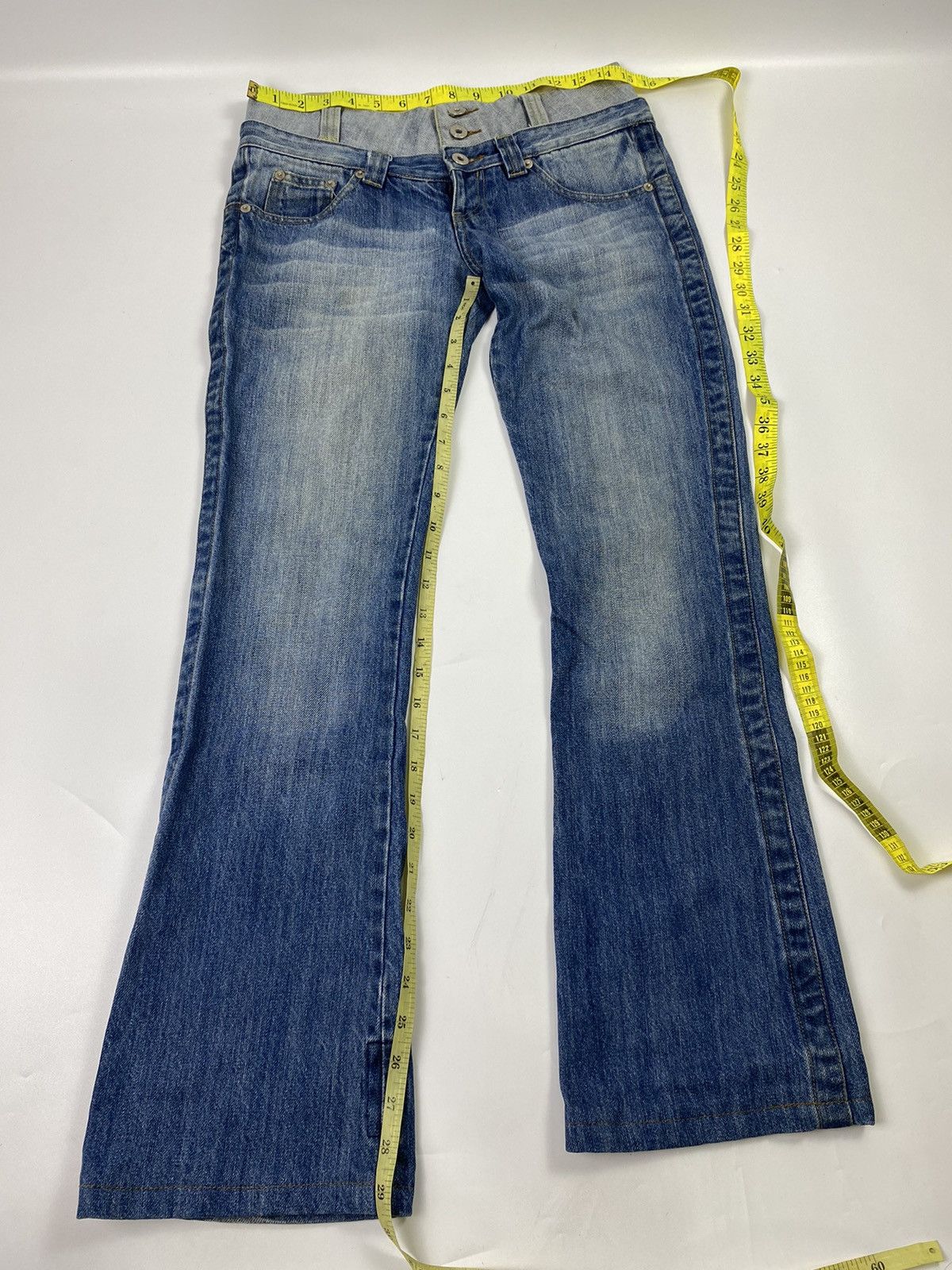 Diesel × If Six Was Nine × Japanese Brand Diesel double waist jeans pant 28x39 Size US 31 - 10 Thumbnail