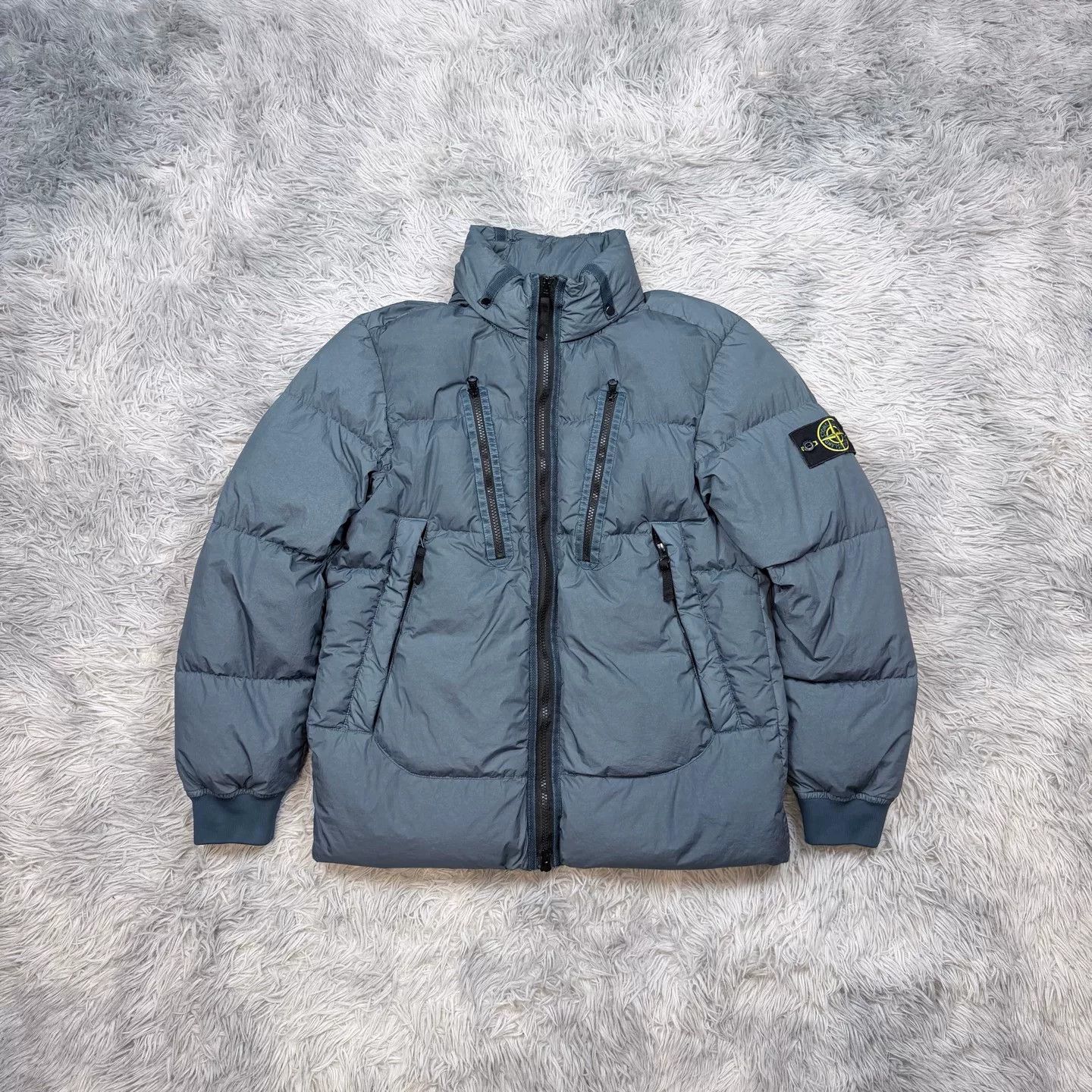 Stone Island Stone Island Blue Designer Casual Size US S / EU 44-46 / 1 - 1 Thumbnail
