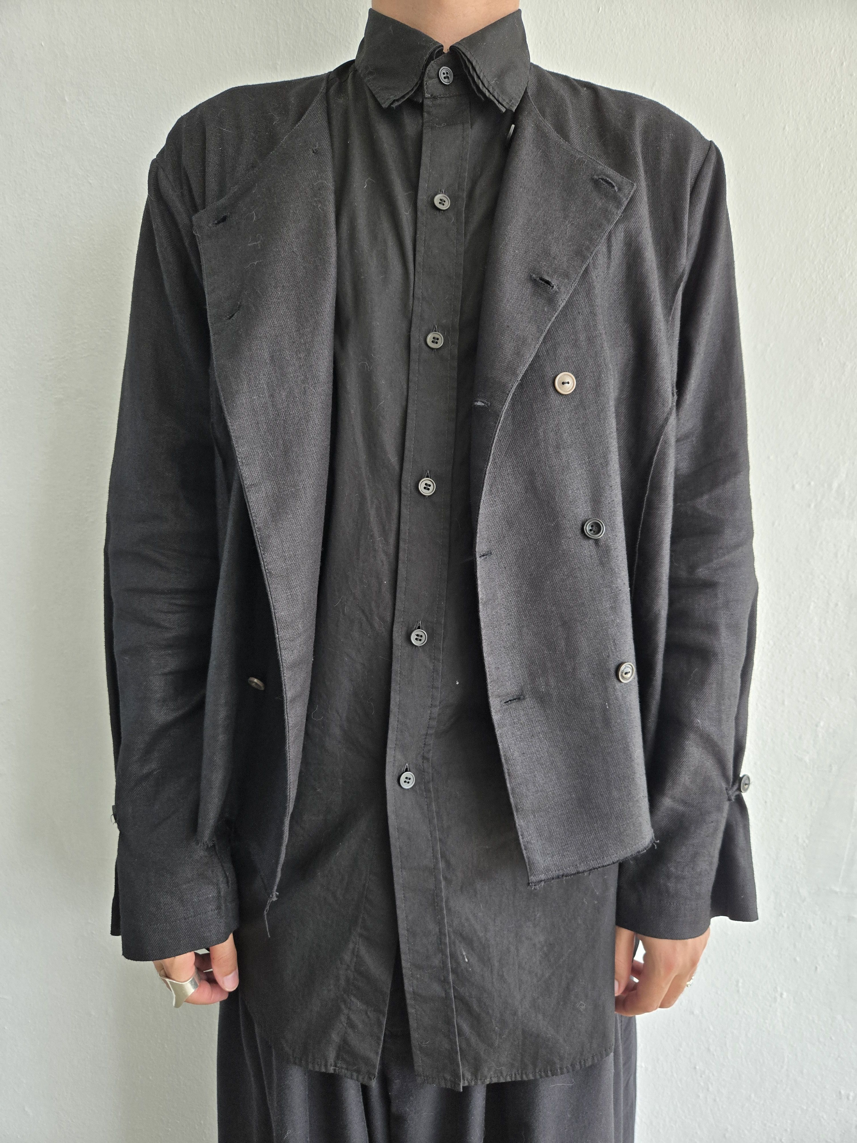Professor.E 25fw Double breasted shirt Size US M / EU 48-50 / 2 - 3 Thumbnail