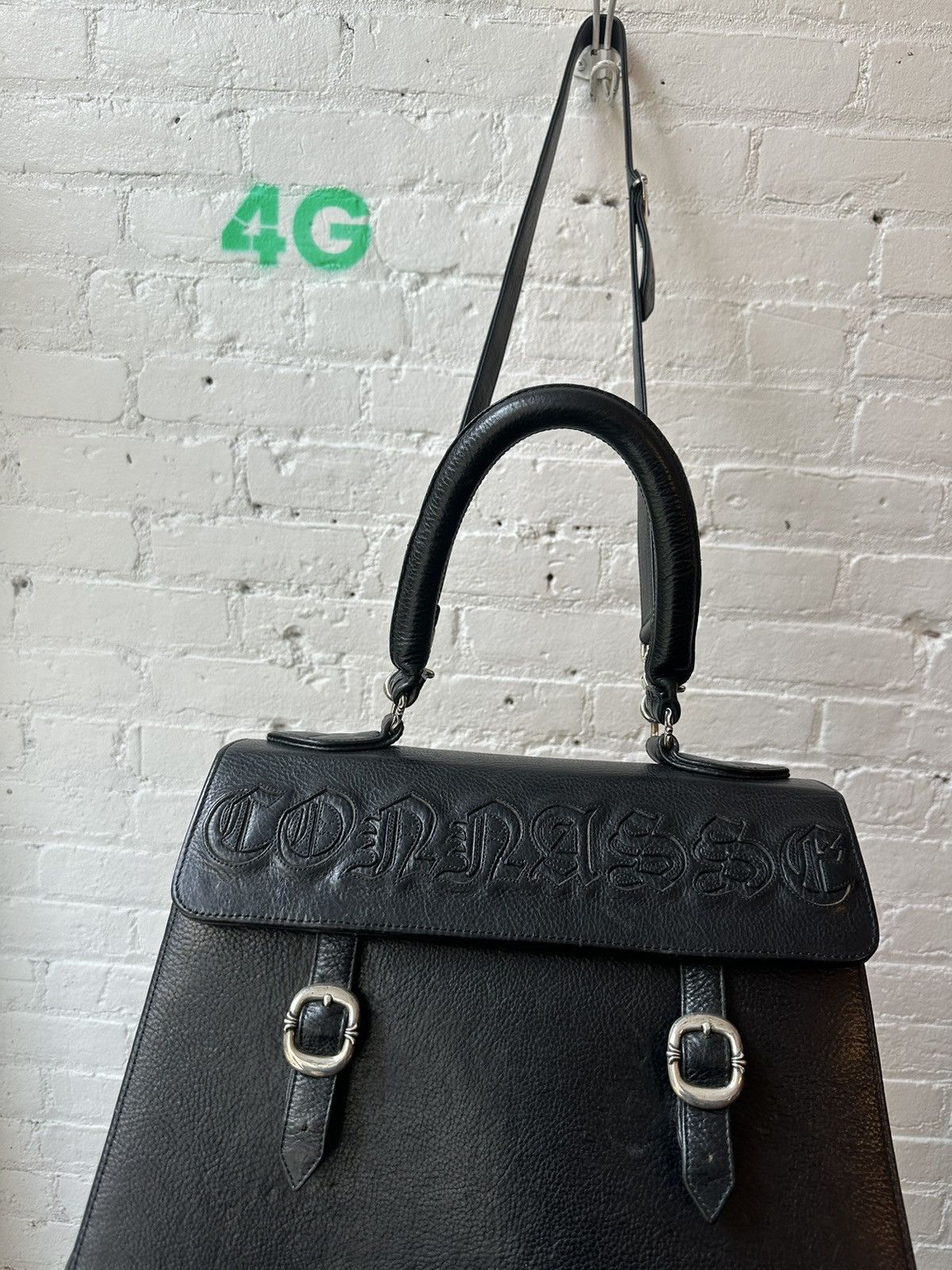 Chrome Hearts Chrome Hearts FRENCH CUNT BITCH CONNASSE XL Travel Bag Size ONE SIZE - 17 Thumbnail