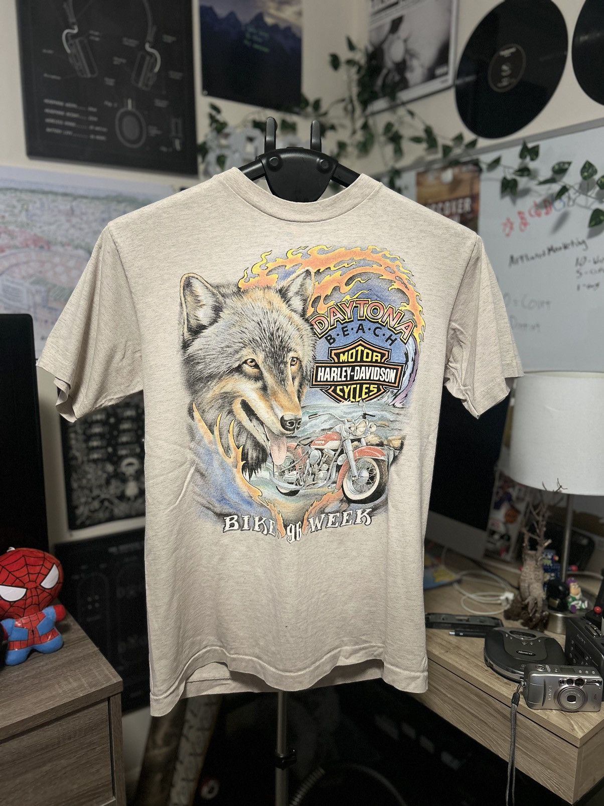 Harley Davidson × Vintage 🔥Vintage CRZY Harley Davidson graphic tee 🔥🔥 Size US L / EU 52-54 / 3 - 1 Thumbnail