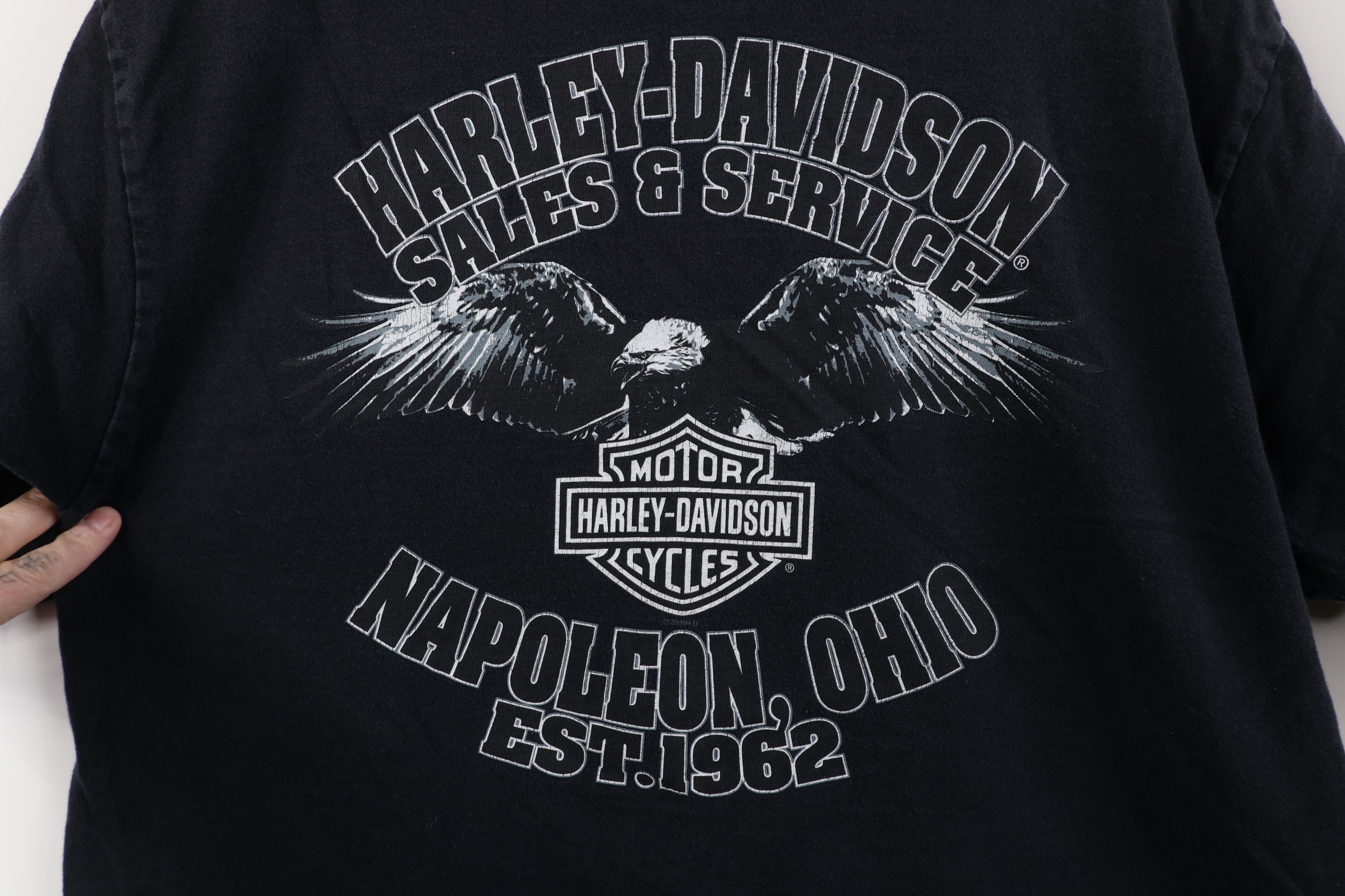 Harley Davidson Vintage Y2K Harley Davidson I Bought Mine Eagle T-Shirt Size US M / EU 48-50 / 2 - 11 Thumbnail