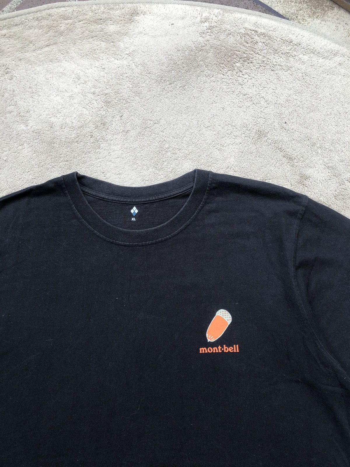 Montbell Vintage Montbell Spellout Small Logo T Shirt Size US L / EU 52-54 / 3 - 2 Thumbnail