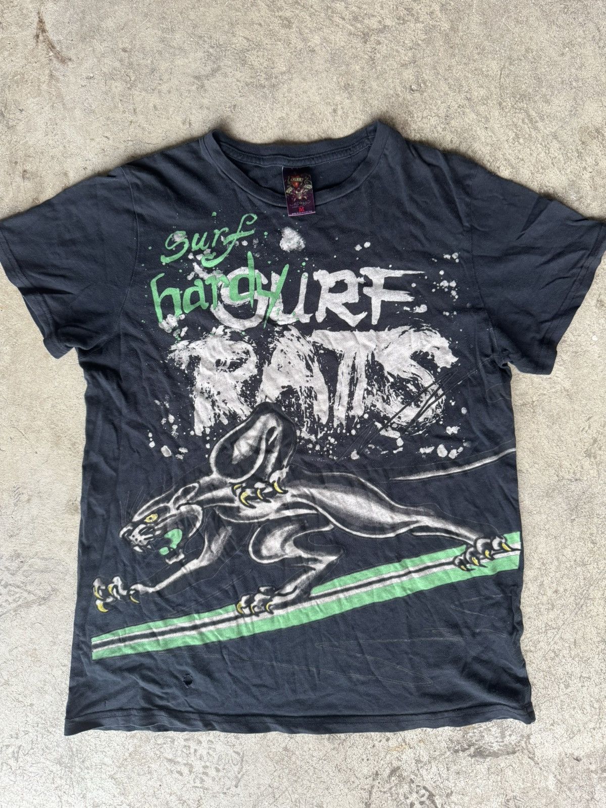Ed Hardy Vintage Christian Audigier Ed Hardy Surfing Panther T-Shirt Size US M / EU 48-50 / 2 - 1 Thumbnail