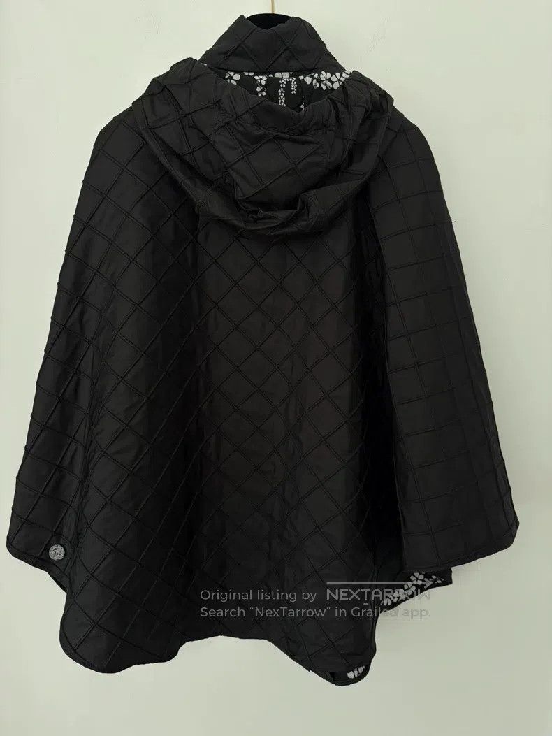 Chanel Chanel Black cape hooded jacket Size XS / US 0-2 / IT 36-38 - 2 Thumbnail