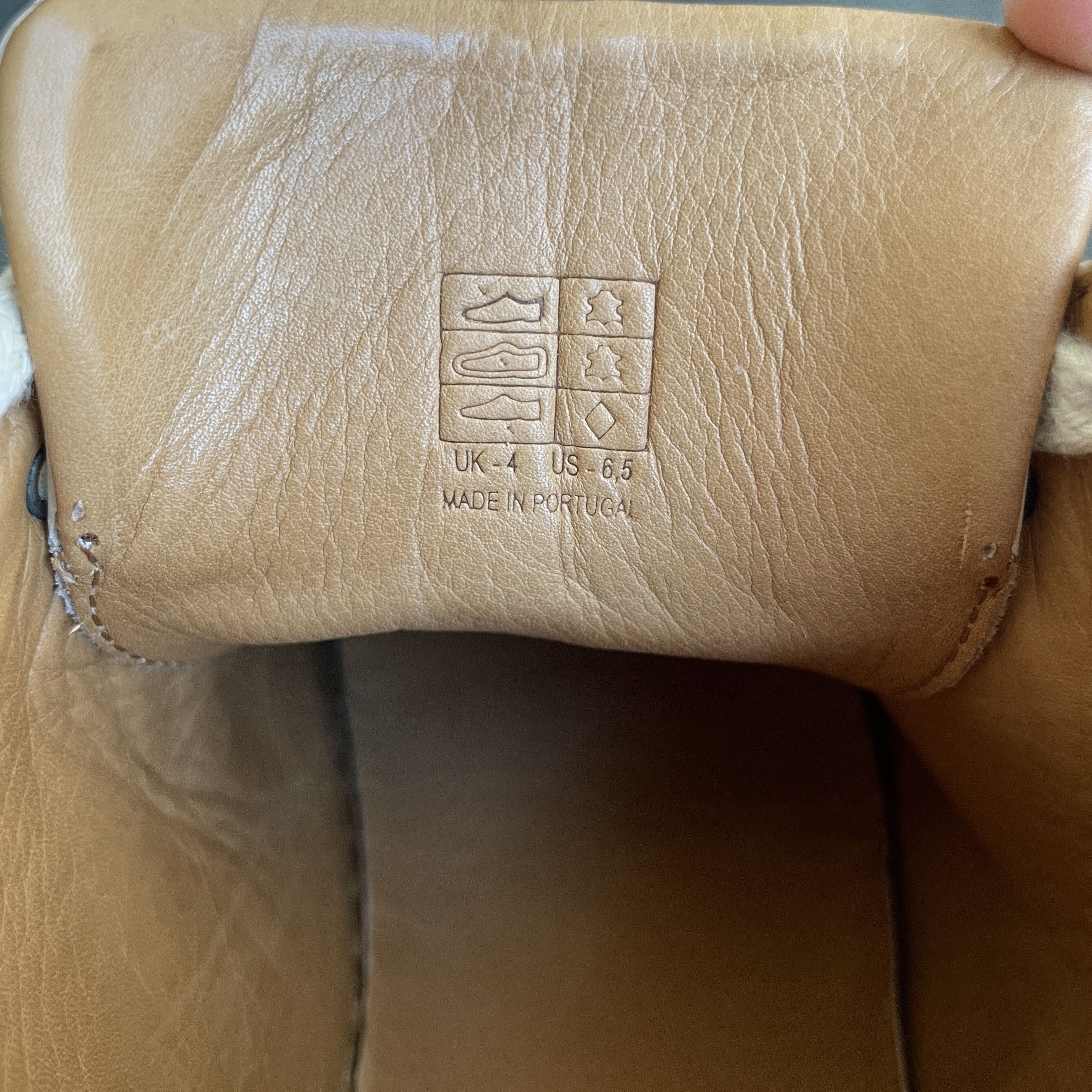 Sezane Sezane Ecru Simon Hi-Top Leather Womens Sneakers Size US 6.5 / IT 36.5 - 14 Thumbnail