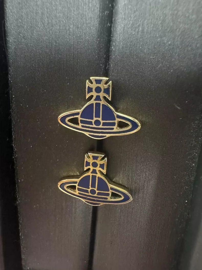 Vivienne Westwood Vivienne Westwood Saturn Earrings - dmc Size ONE SIZE - 1 Thumbnail