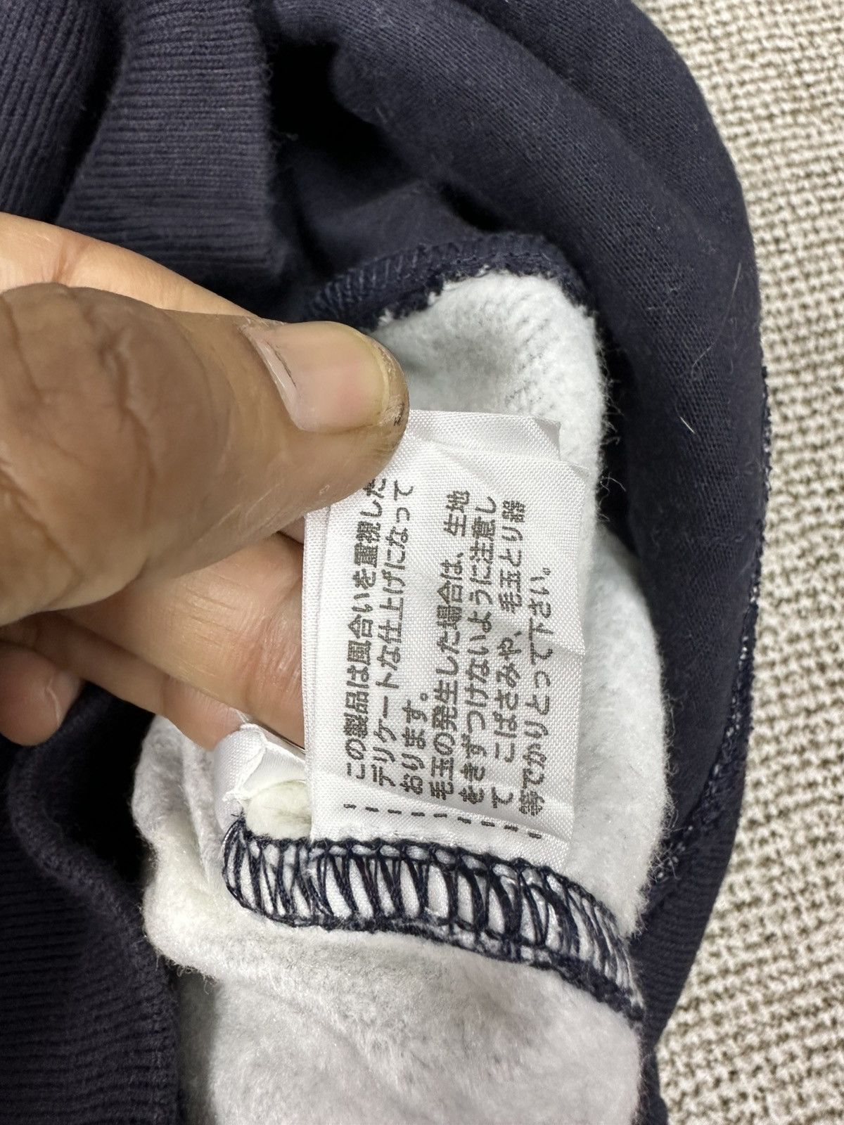 Ralph Lauren Vintage Ralph Lauren Wharf Knit Hoodie in Navy Stripe Z386 Size US XL / EU 56 / 4 - 11 Thumbnail