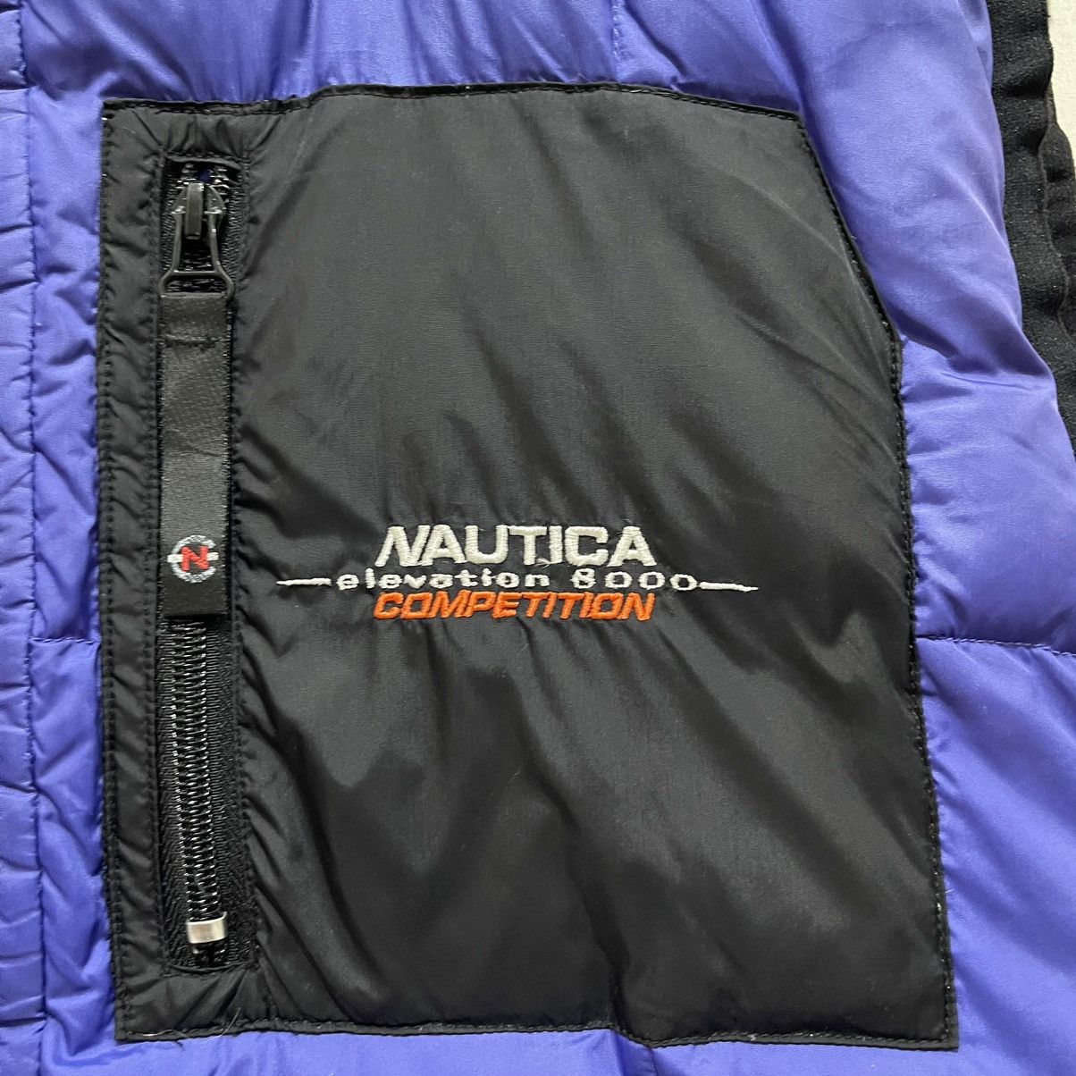 Nautica Vintage NAUTICA Competition Reversible Puffer Outdoor Vest Size US L / EU 52-54 / 3 - 17 Thumbnail