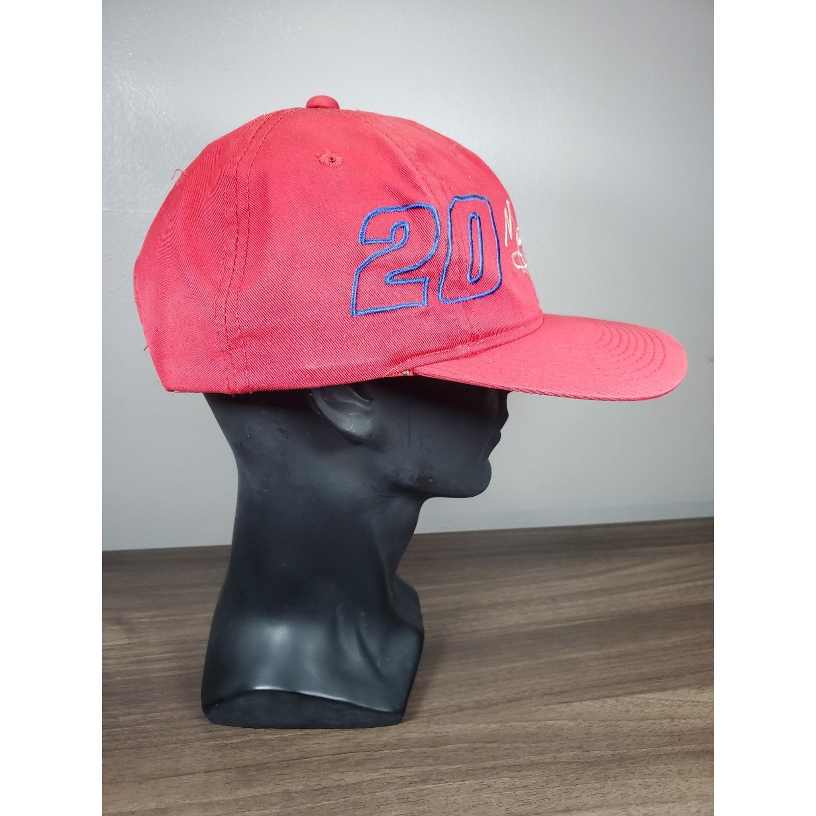 NASCAR × Vintage Marty Houston Racing #20 Snapback Hat Cap Truck Series IGA Size ONE SIZE - 7 Thumbnail