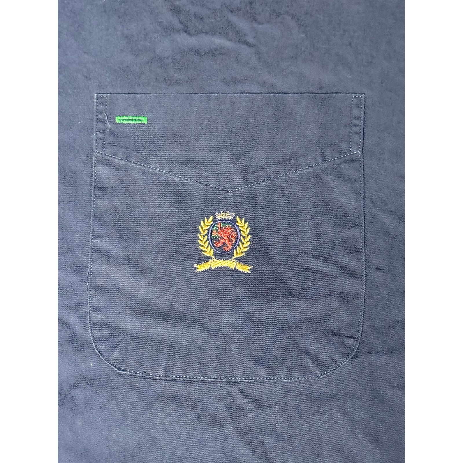 Tommy Hilfiger × Vintage Vintage 90s Tommy Hilfiger Short Sleeve Button Down Shirt M Size US M / EU 48-50 / 2 - 4 Thumbnail