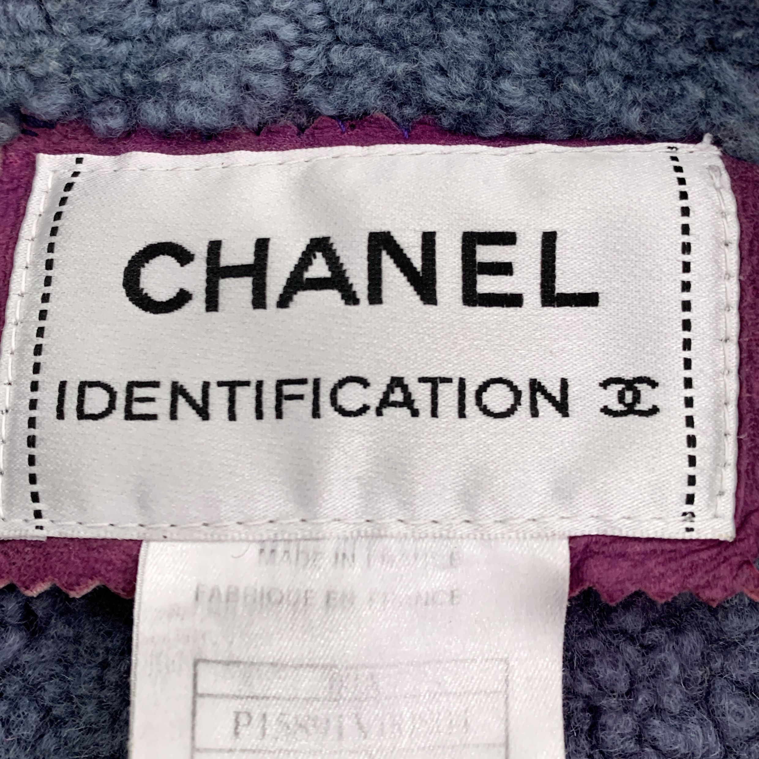 Chanel Chanel Purple Collar Jacket (Size XS) Size XS / US 0-2 / IT 36-38 - 2 Thumbnail