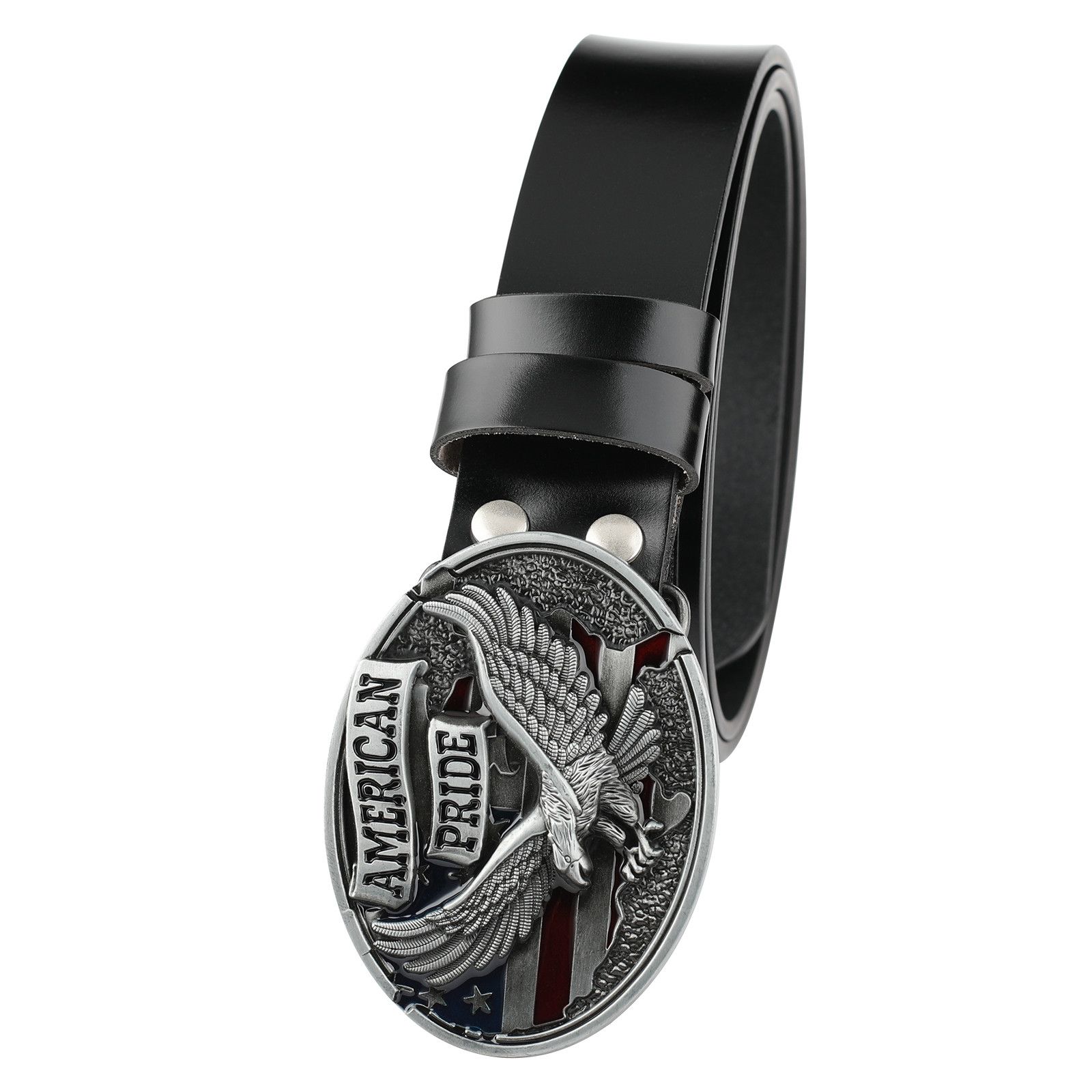 Designer Future Vintage Belt Riveted Belts Menswear Accessories Size ONE SIZE - 1 Thumbnail