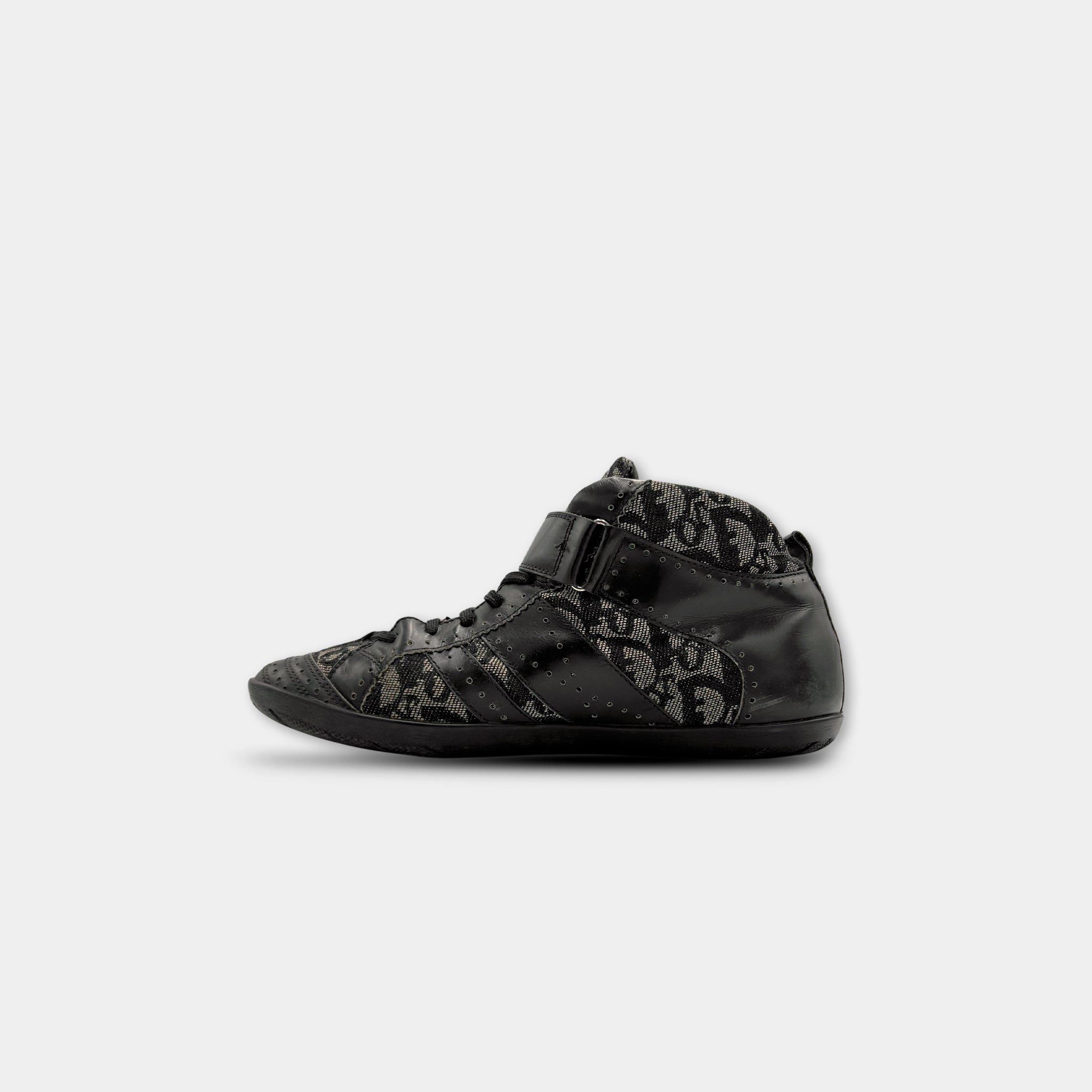 Dior Christian Dior 2004 Monogram Canvas Mid-Top Sneakers Size US 9 / IT 39 - 3 Thumbnail