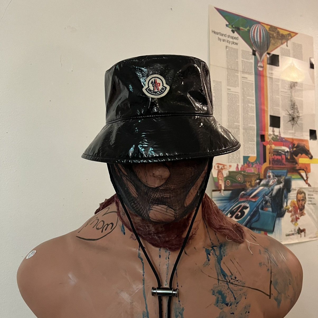 Moncler Iconic black Moncler bucket hat Size ONE SIZE - 1 Thumbnail