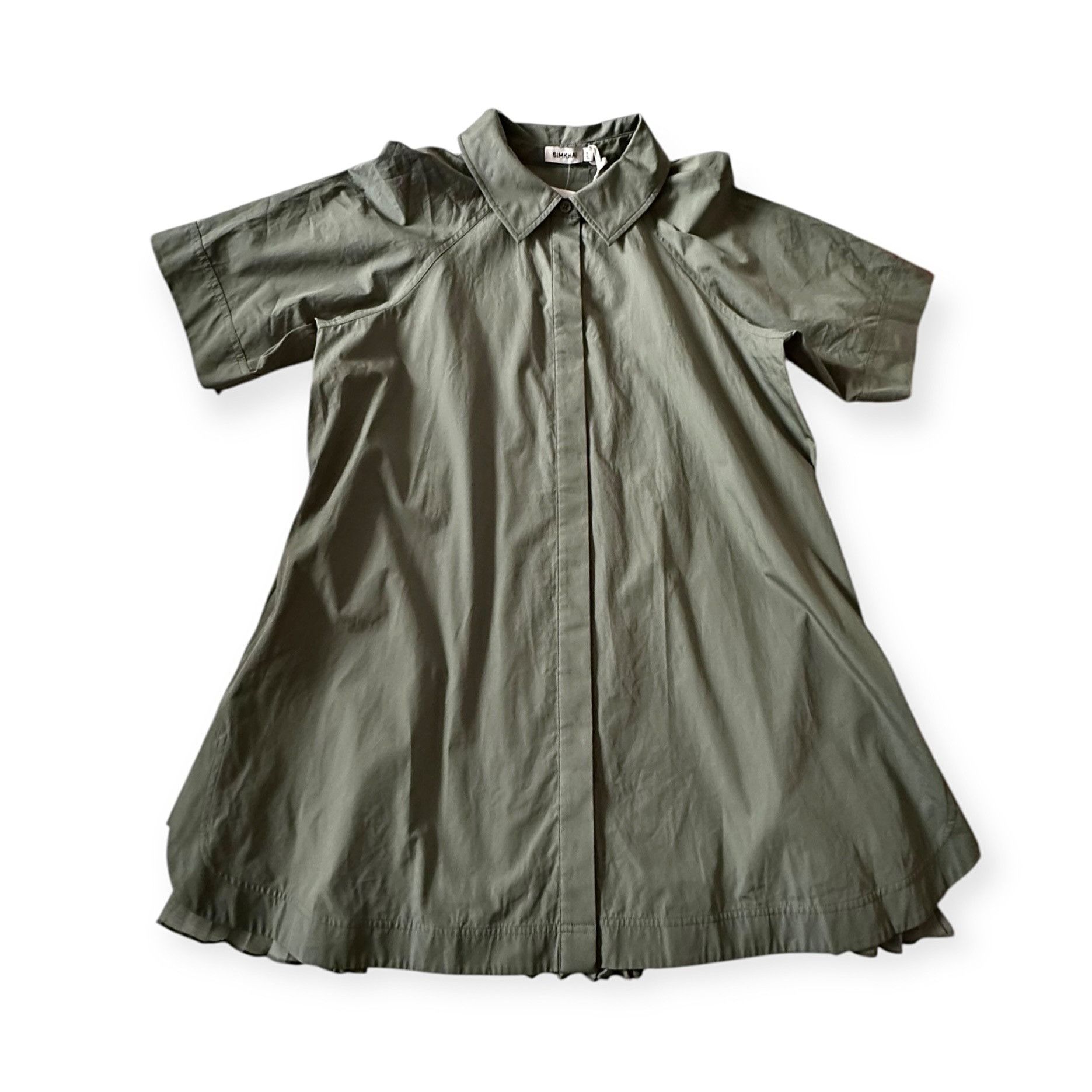 Simkhai Simkhai Blanche Short Sleeve Shirt Mini Dress, Size XS Size XS / US 0-2 / IT 36-38 - 5 Thumbnail