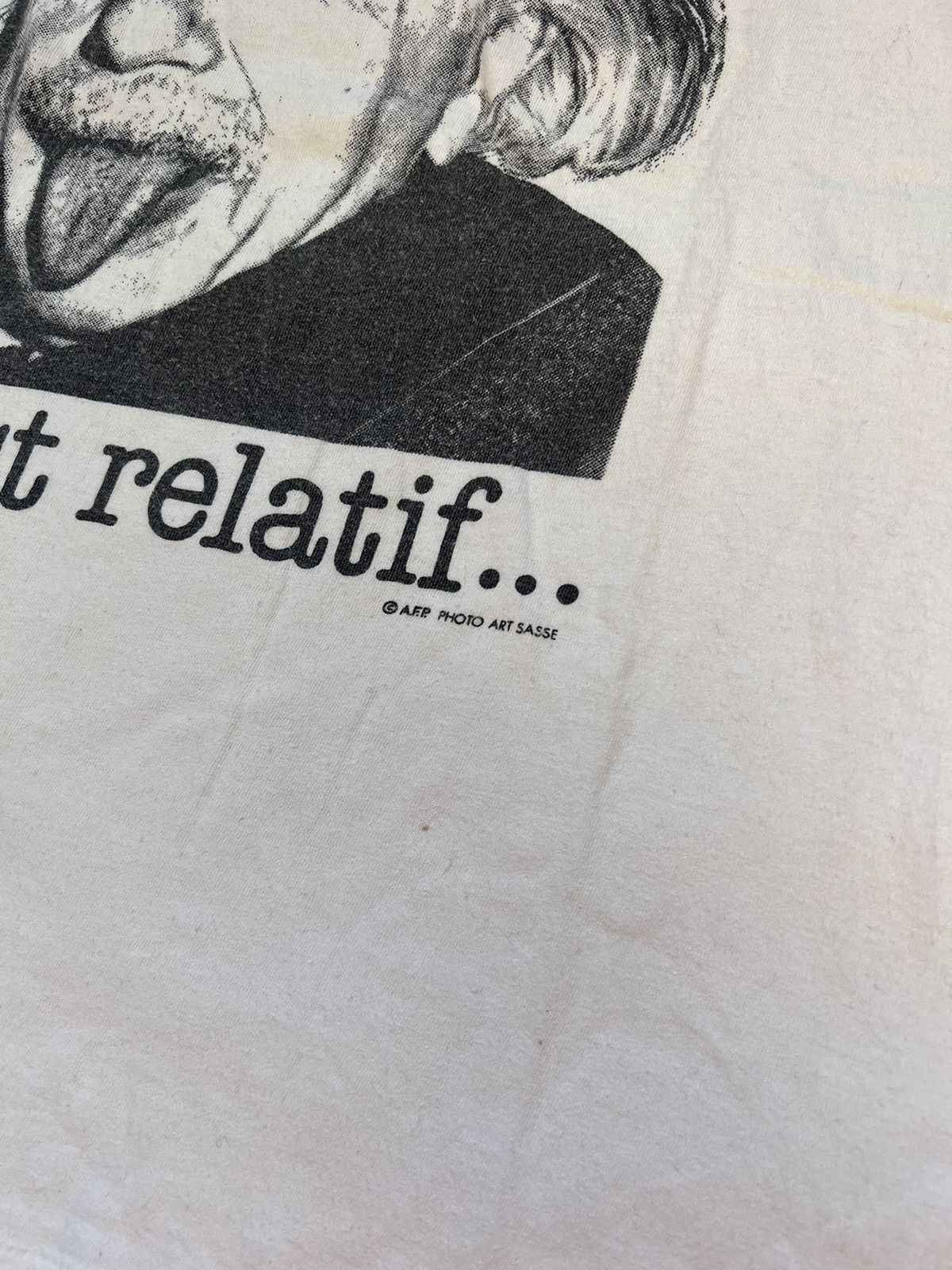 Vintage Albert Einstein Rare Vintage Single Stitch Shirt Size US XL / EU 56 / 4 - 3 Thumbnail