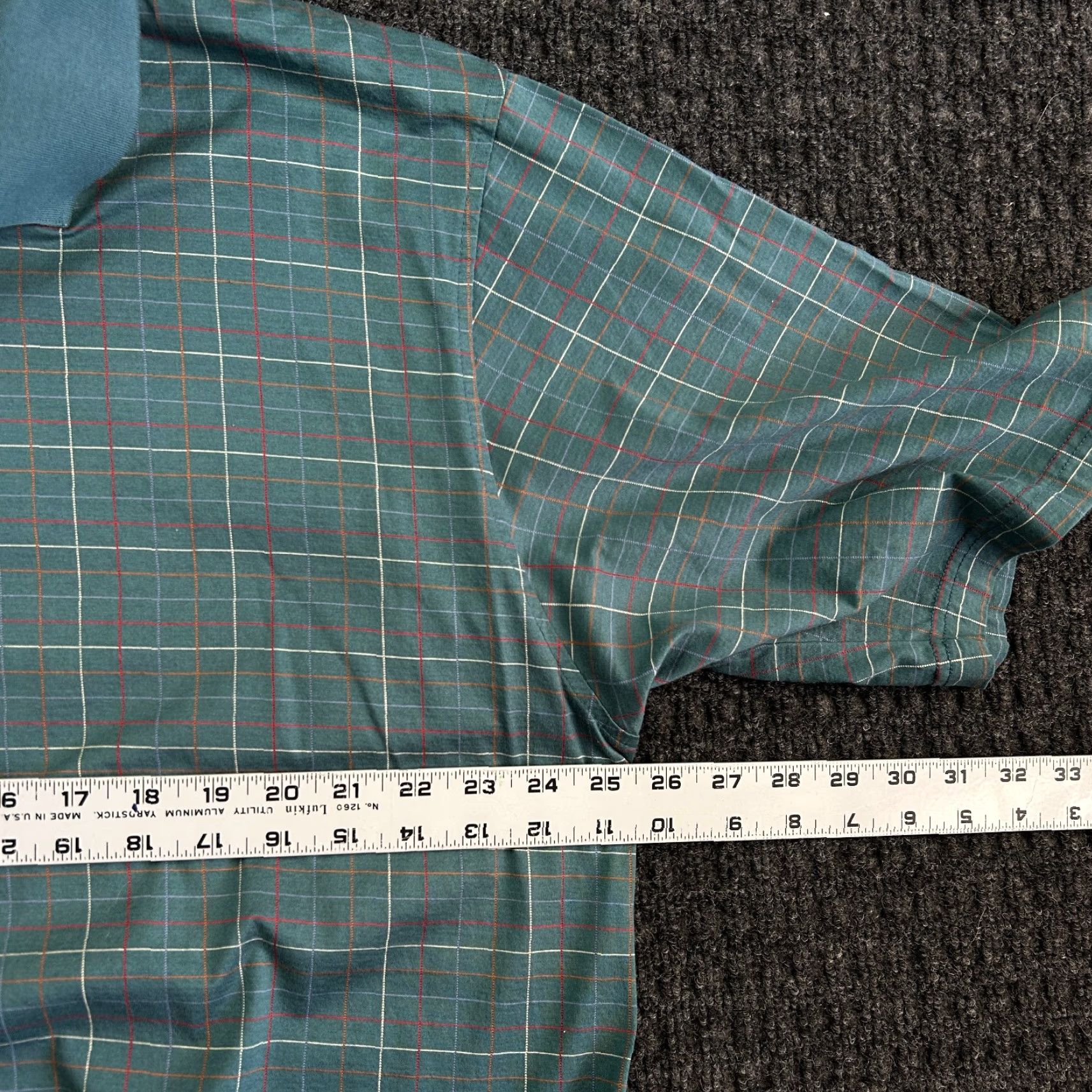 Peter Millar VINTAGE Peter Millar Plaid Polo Shirt Short Sleeve 2XL Green Mens Polo Golf Casual Preppy Classic Size US XXL / EU 58 / 5 - 5 Thumbnail