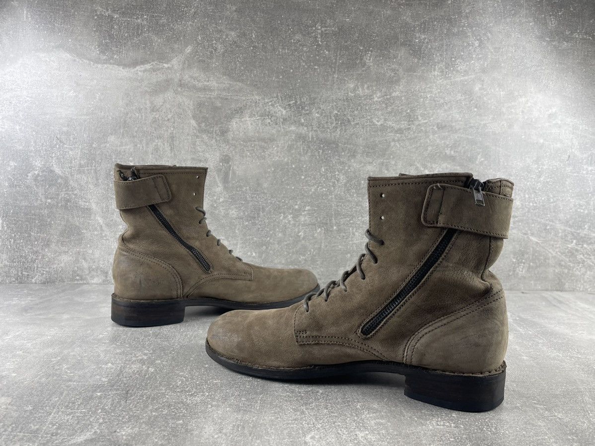 Pantanetti Pantanetti Artisan Suede Lace-Up Boots Made in Italy Taupe Size US 10 / EU 43 - 5 Thumbnail
