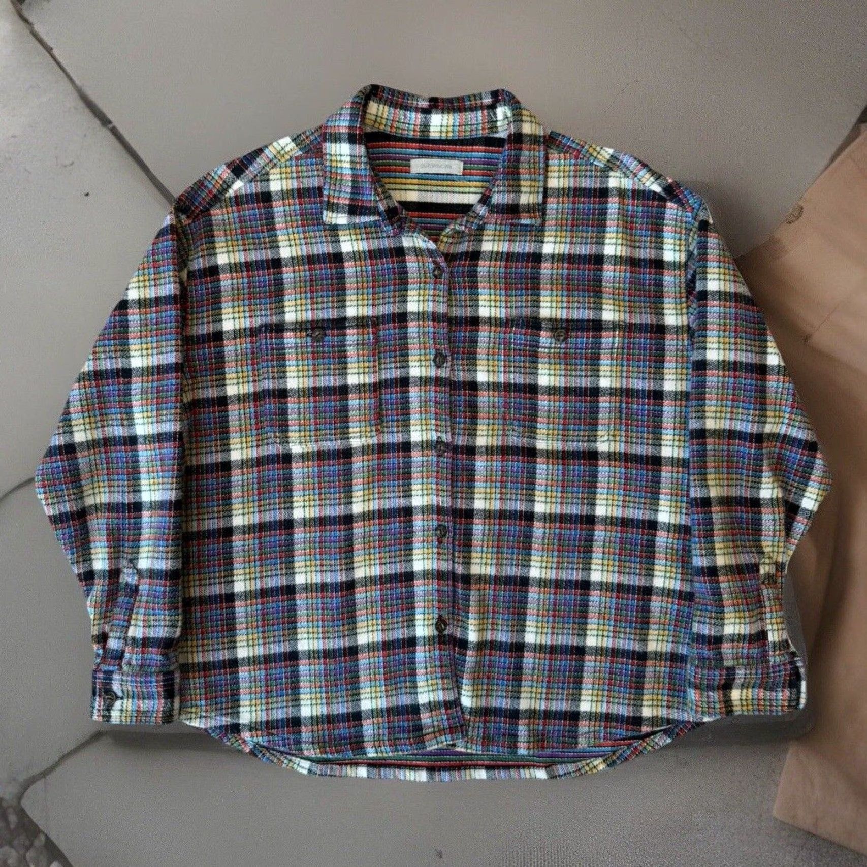 Outerknown Outerknown Shirt Small Multicolor Button Up New York Streetwear Womens Size S / US 4 / IT 40 - 2 Thumbnail