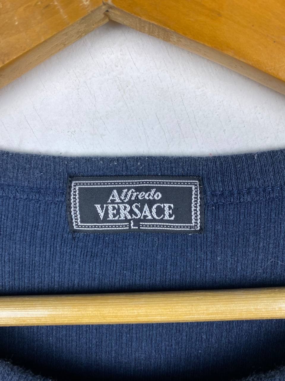 Japanese Brand alfredo versace plain tee Size US L / EU 52-54 / 3 - 5 Thumbnail