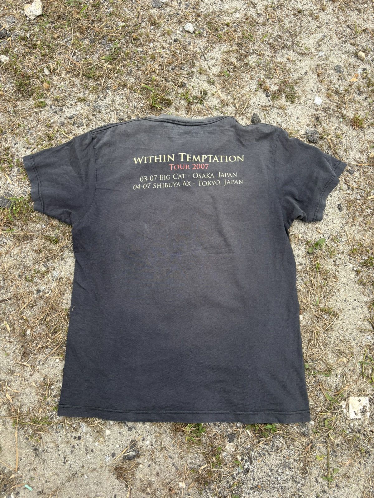 Band Tees Vintage Within Temptation Tour 2007 Tshirt Size US L / EU 52-54 / 3 - 2 Thumbnail