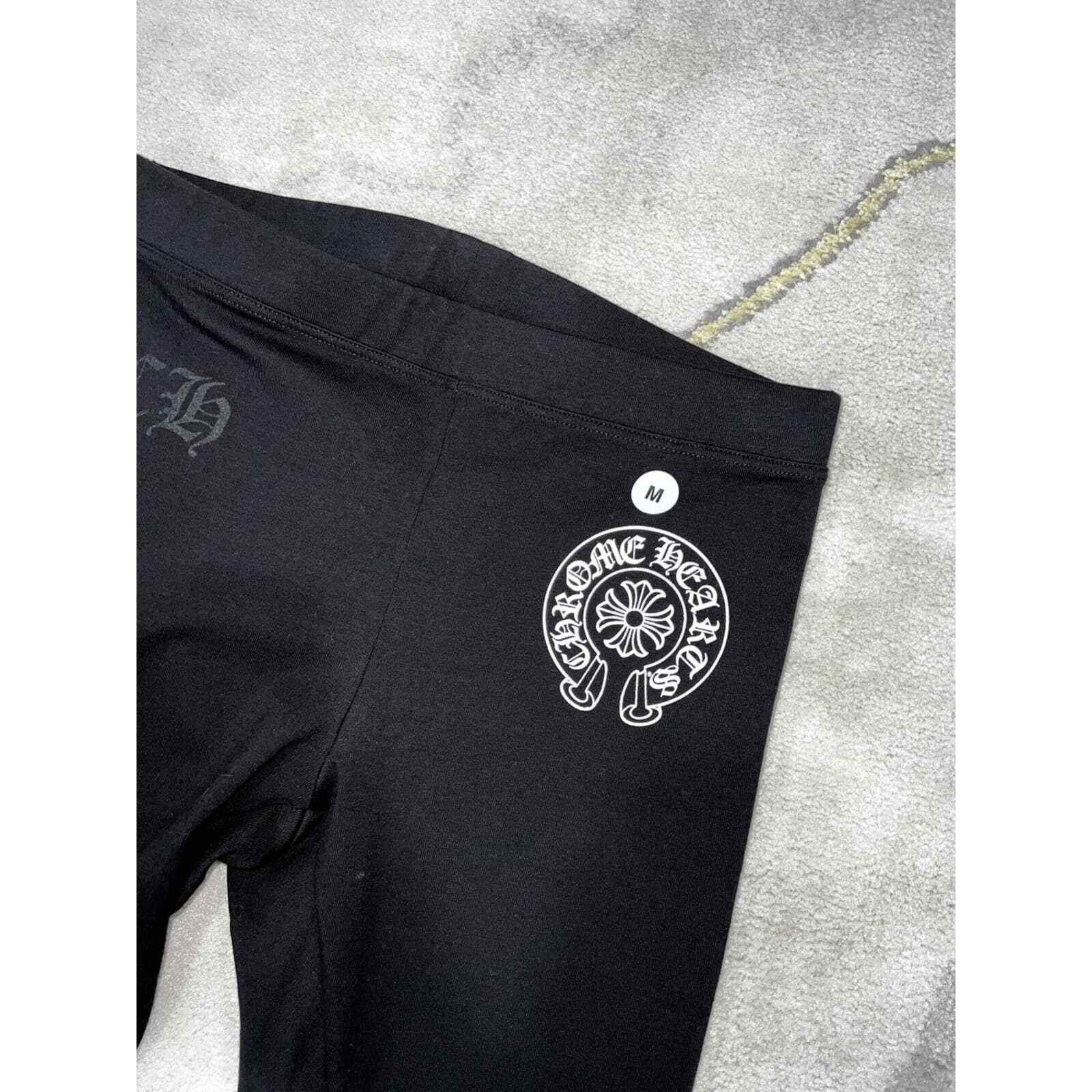 Chrome Hearts Chrome Hearts Script Horseshoe Tattoo Leggings Yoga Pants M Size 30" / US 8 / IT 44 - 3 Thumbnail
