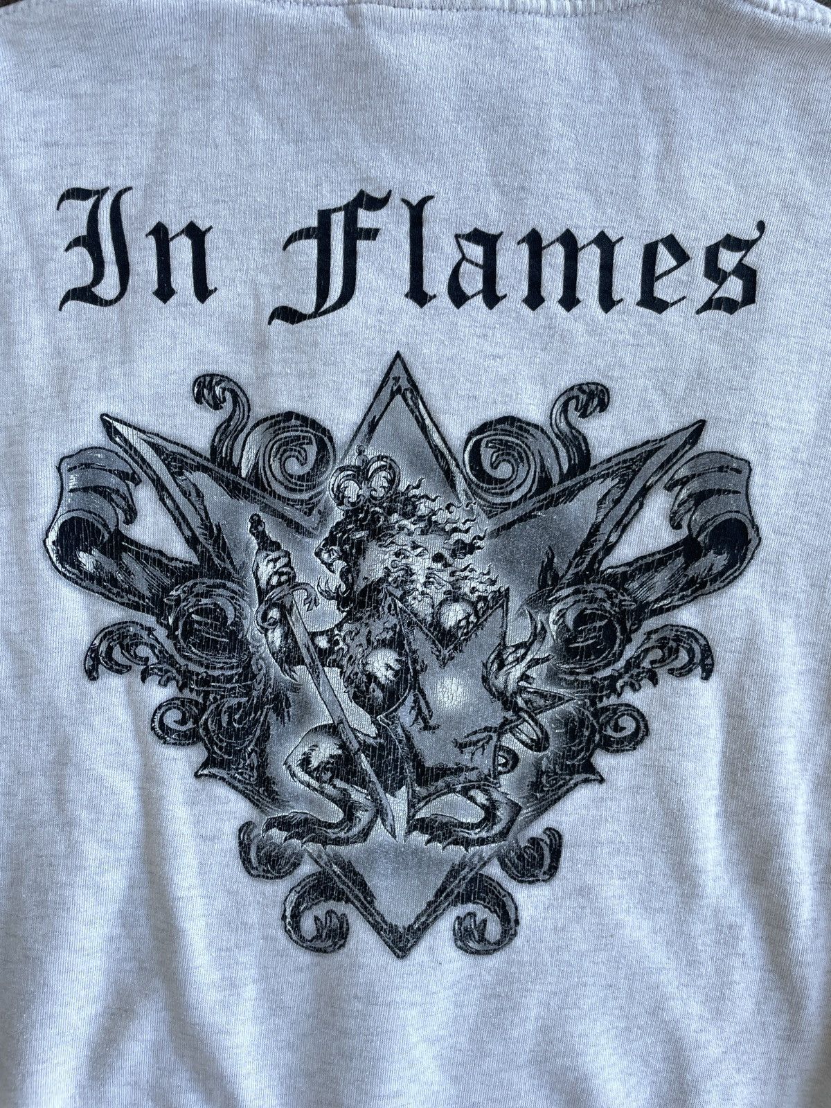 Band Tees In Flames Death Metal Merch Hoodie Size US L / EU 52-54 / 3 - 5 Thumbnail
