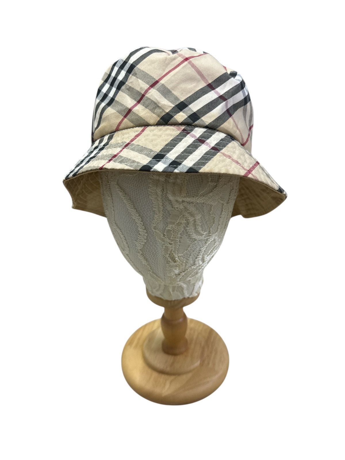 Burberry BURBERRY LONDON BEIGE BUCKET HAT REVERSIBLE SIZE 56cm Size ONE SIZE - 3 Thumbnail