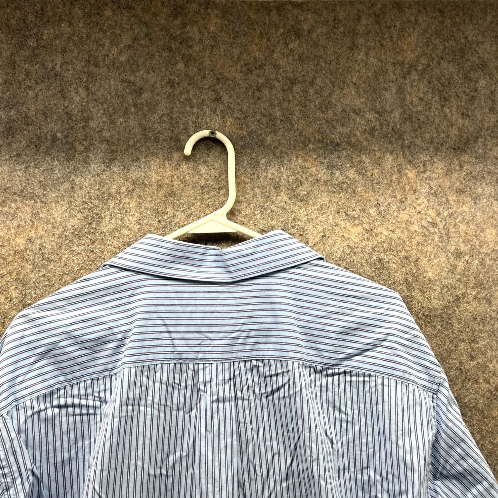 Eddie Bauer VINTAGE Eddie Bauer Shirt Men XLT Blue Striped Button-Down Collared Long Sleeve Casual/Business/Workwear Size US XL / EU 56 / 4 - 2 Thumbnail