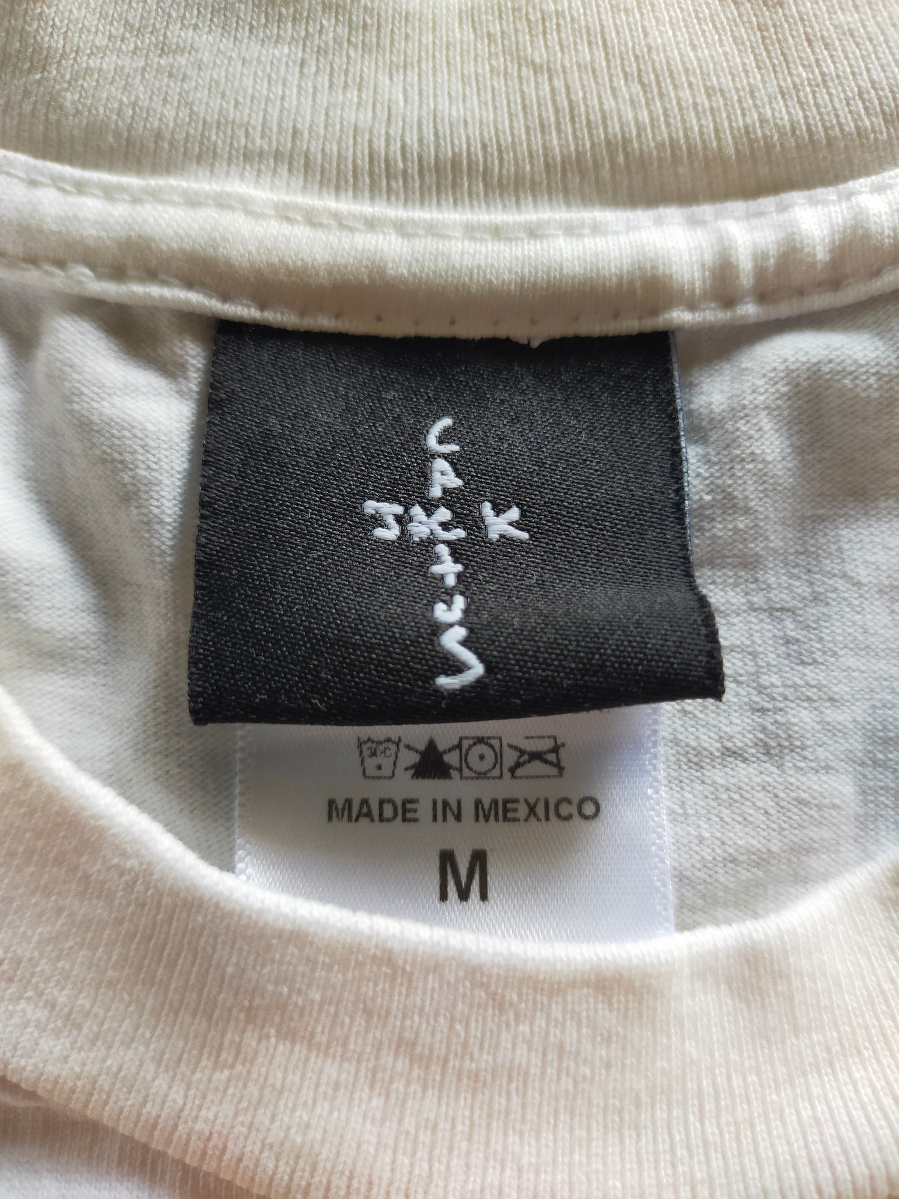 Travis Scott Travis Scott Elkins Knights Utopia white shirt tour merch Size US M / EU 48-50 / 2 - 16 Thumbnail
