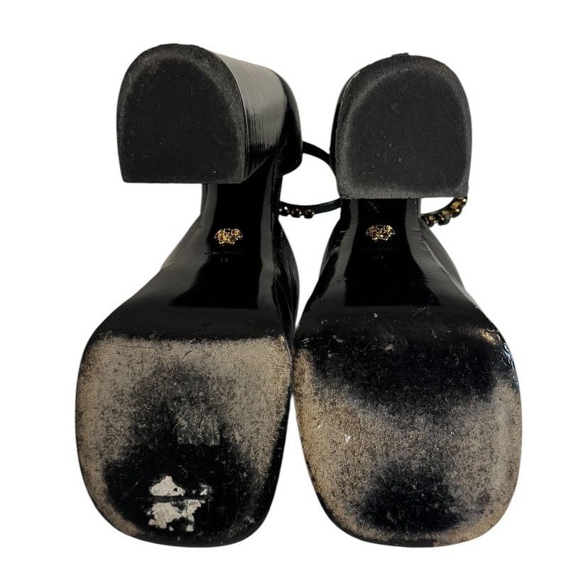 Versace Versace Medusa Aevitas Black Patent Platform Pumps Size 41 Size US 11 / IT 41 - 6 Thumbnail