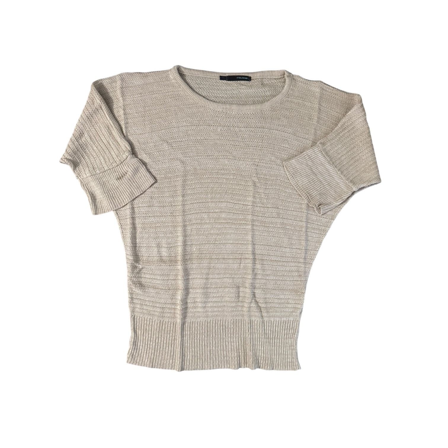 Other Maurices Tan Loose Knit Short Sleeve Women’s Sweater Medium Size M / US 6-8 / IT 42-44 - 1 Thumbnail