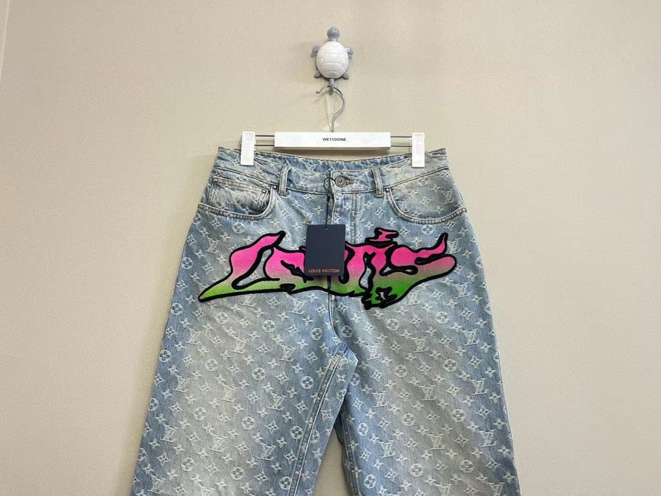 Graffiti Monogram Jeans