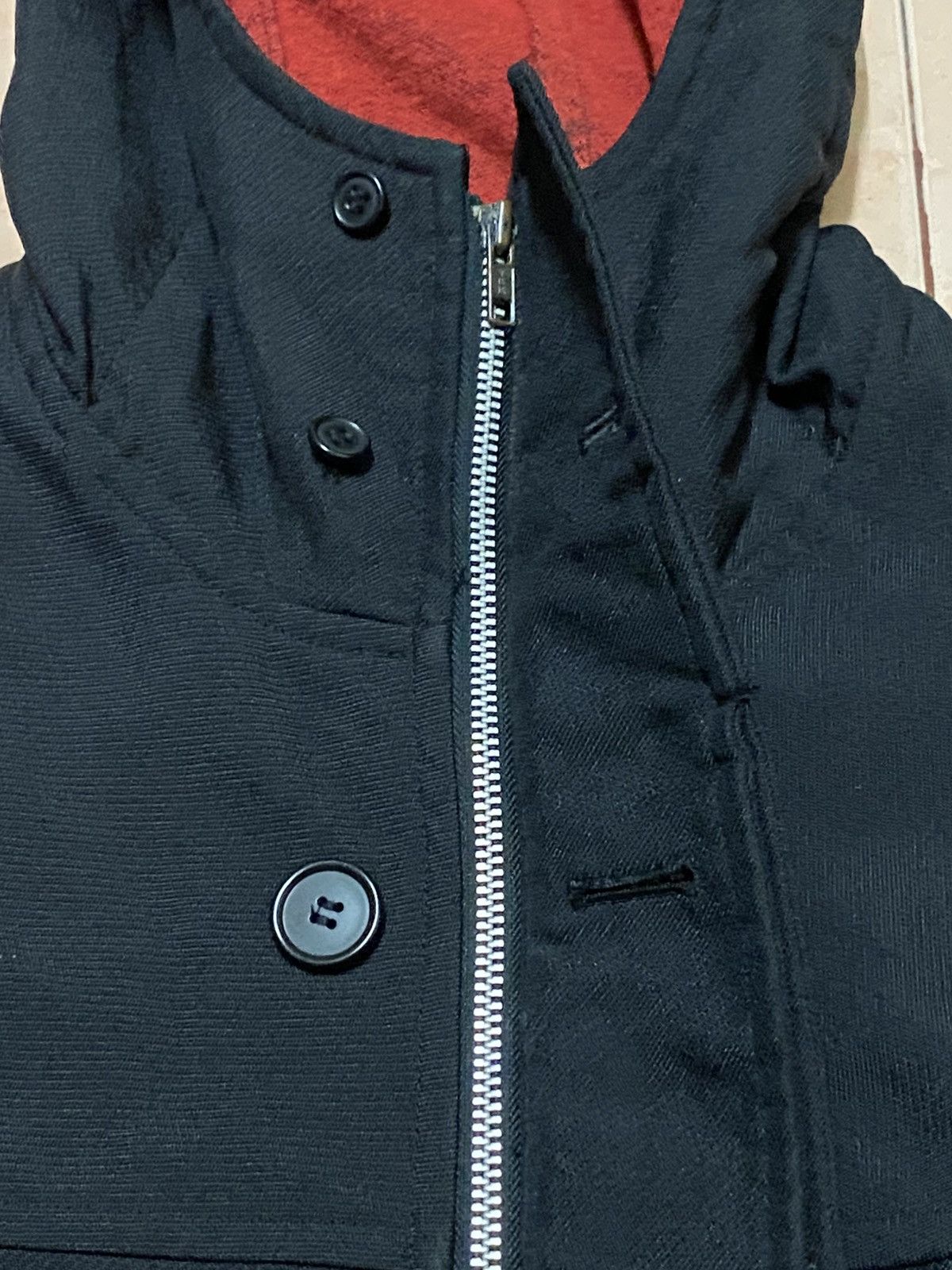 Yohji Yamamoto Yohji yamamoto long hoodie jacket Size US M / EU 48-50 / 2 - 8 Thumbnail