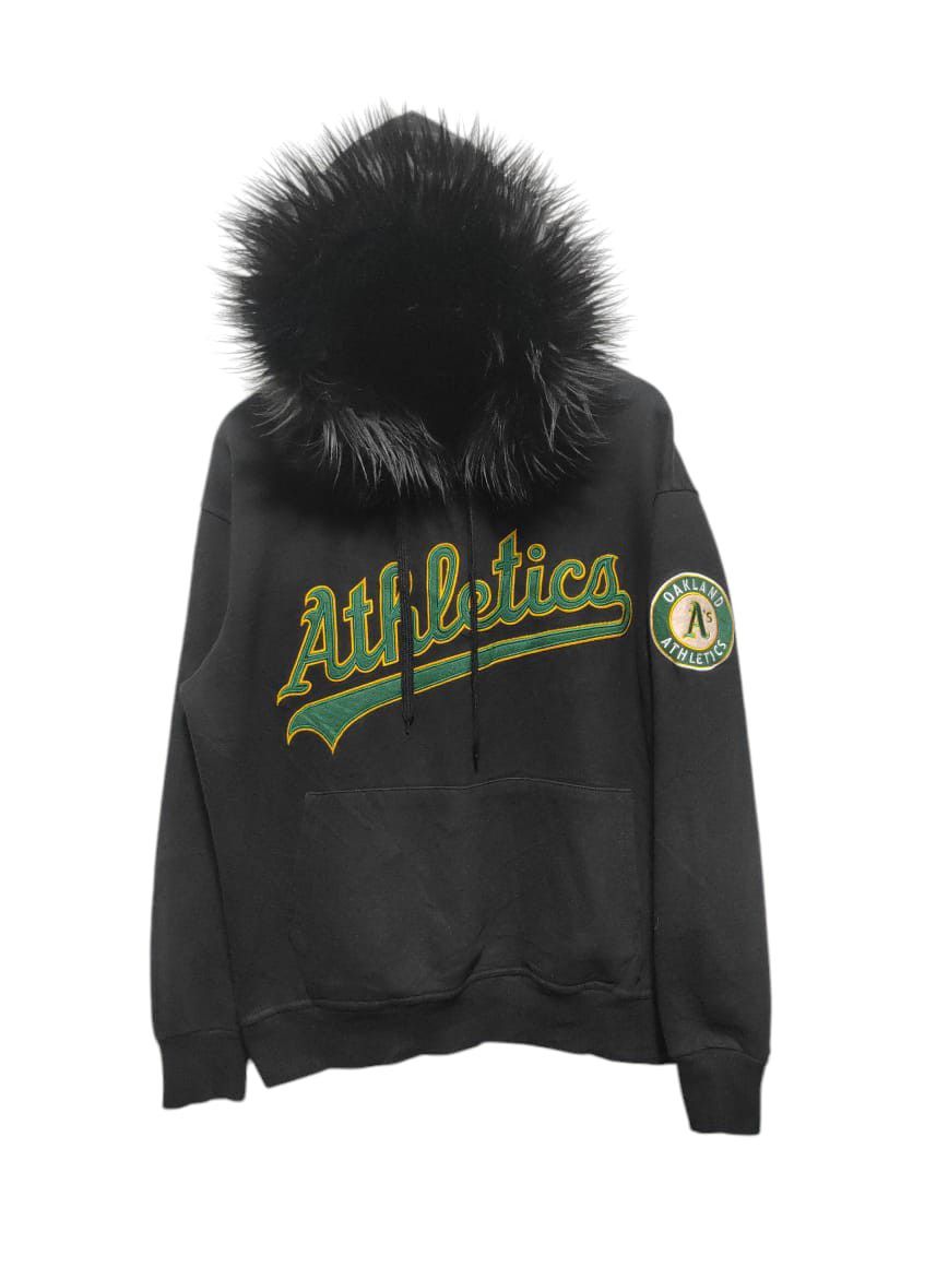 Japanese Brand Def Jam Oakland Athletics fur hoodie ifsix LGB style Size US L / EU 52-54 / 3 - 1 Thumbnail
