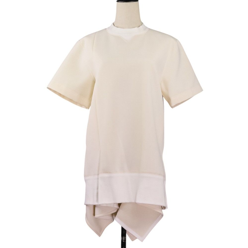 Sacai Sacai Sacai Suiting Bonding Pullover Cotton Tops 24-07038 DUTY FREE for USA Size ONE SIZE - 1 Thumbnail