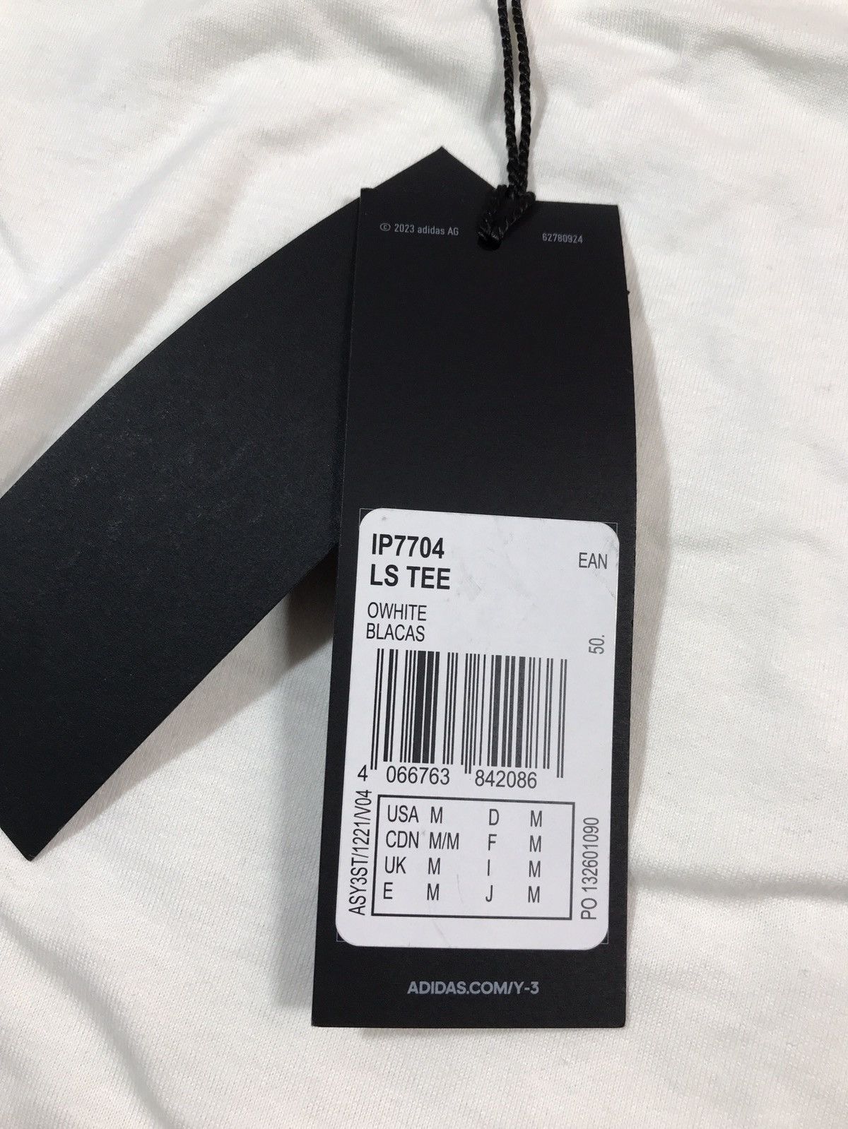 Adidas × Y-3 Y-3 Adidas Long Sleeve Size M Size US M / EU 48-50 / 2 - 7 Thumbnail