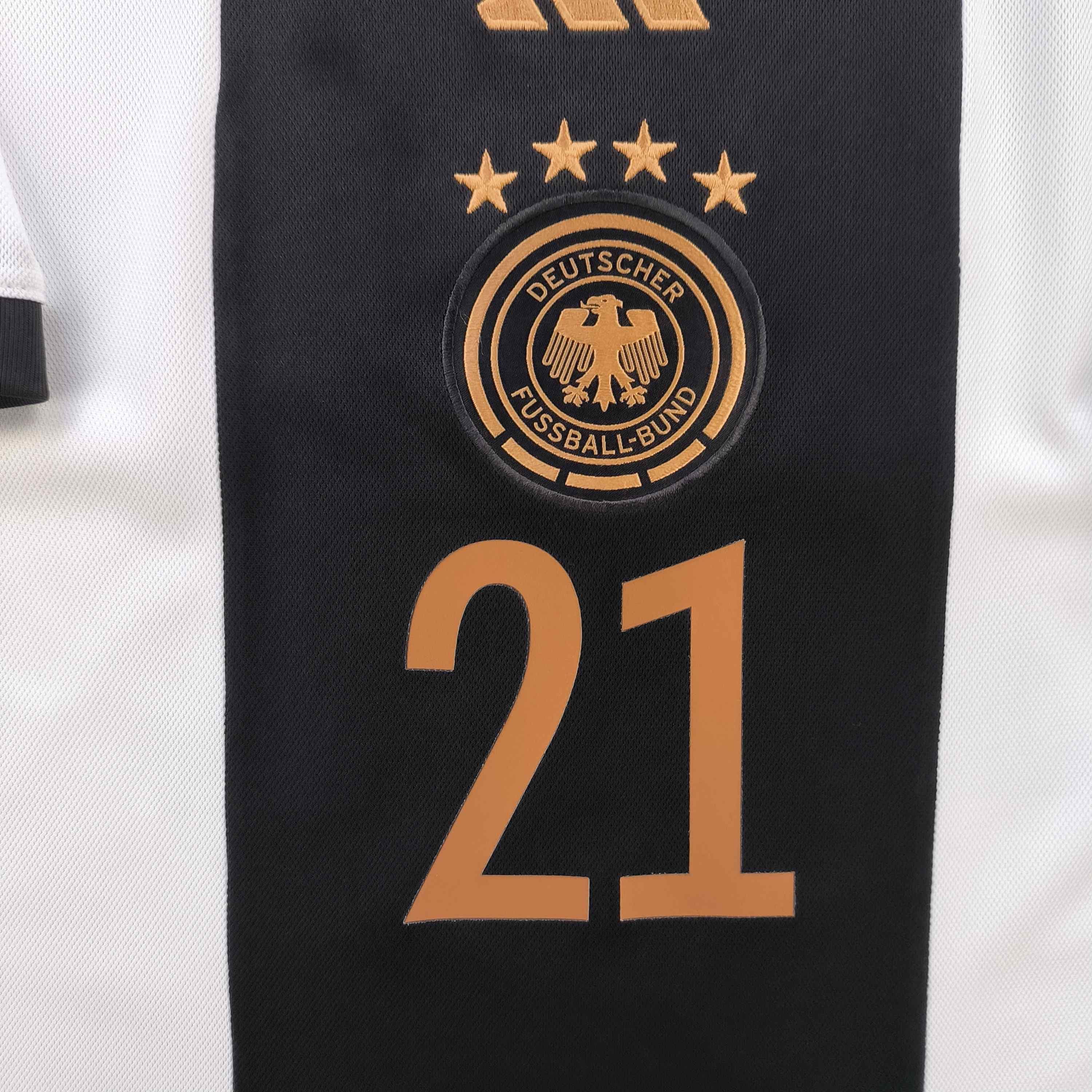Adidas NEW Germany 2022-24 Adidas home Gündogan football jersey XXL Size US XXL / EU 58 / 5 - 3 Thumbnail