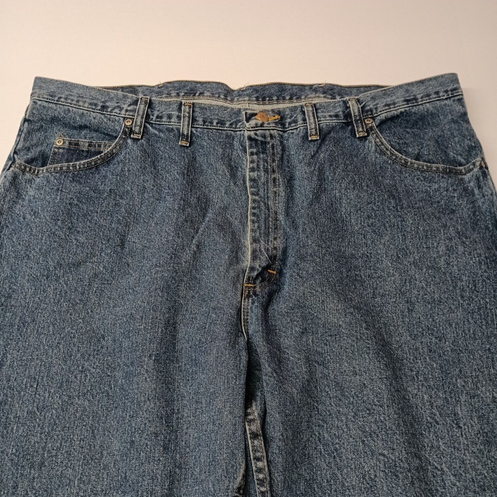 Wrangler Wrangler Relaxed Fit Blue Denim Jeans Men Size 46x32 U-Shape Size US 44 / EU 60 - 4 Thumbnail