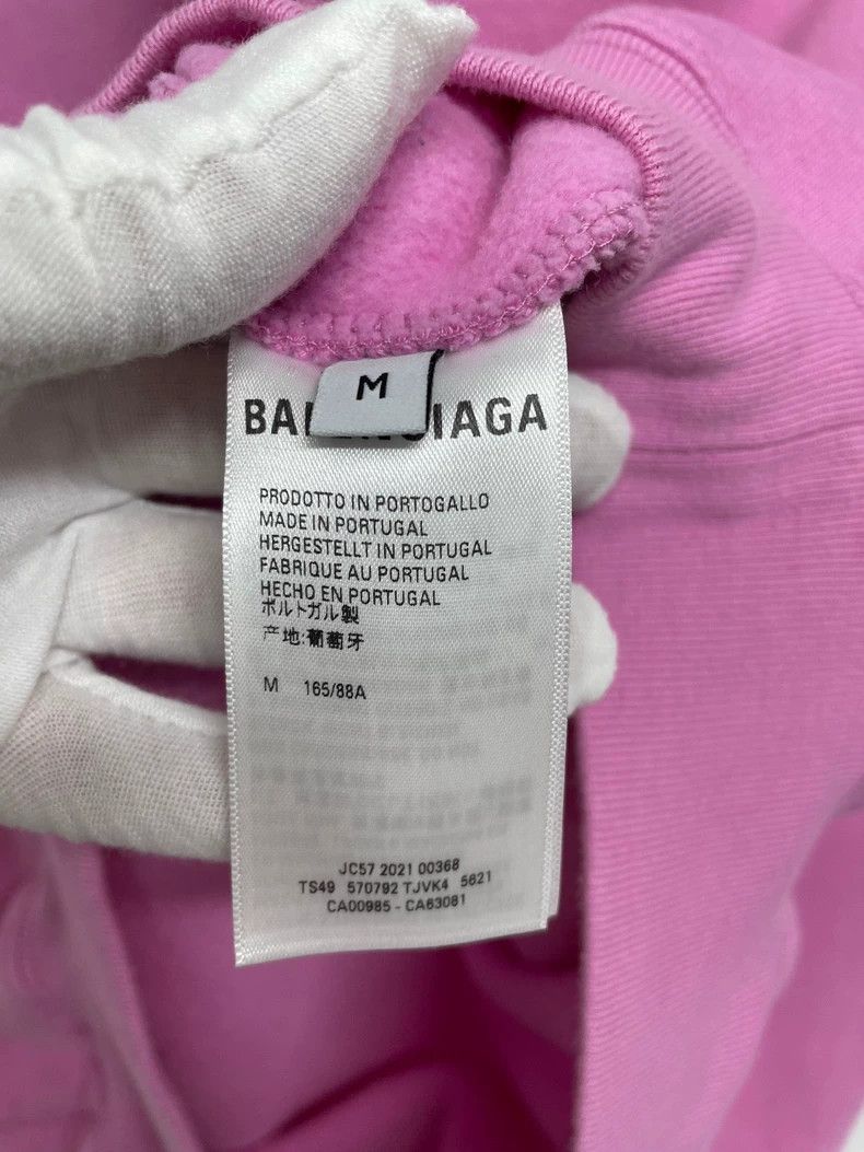 Balenciaga Balenciaga WFP Wheat Ear Printed Hood Pink Size US M / EU 48-50 / 2 - 3 Thumbnail