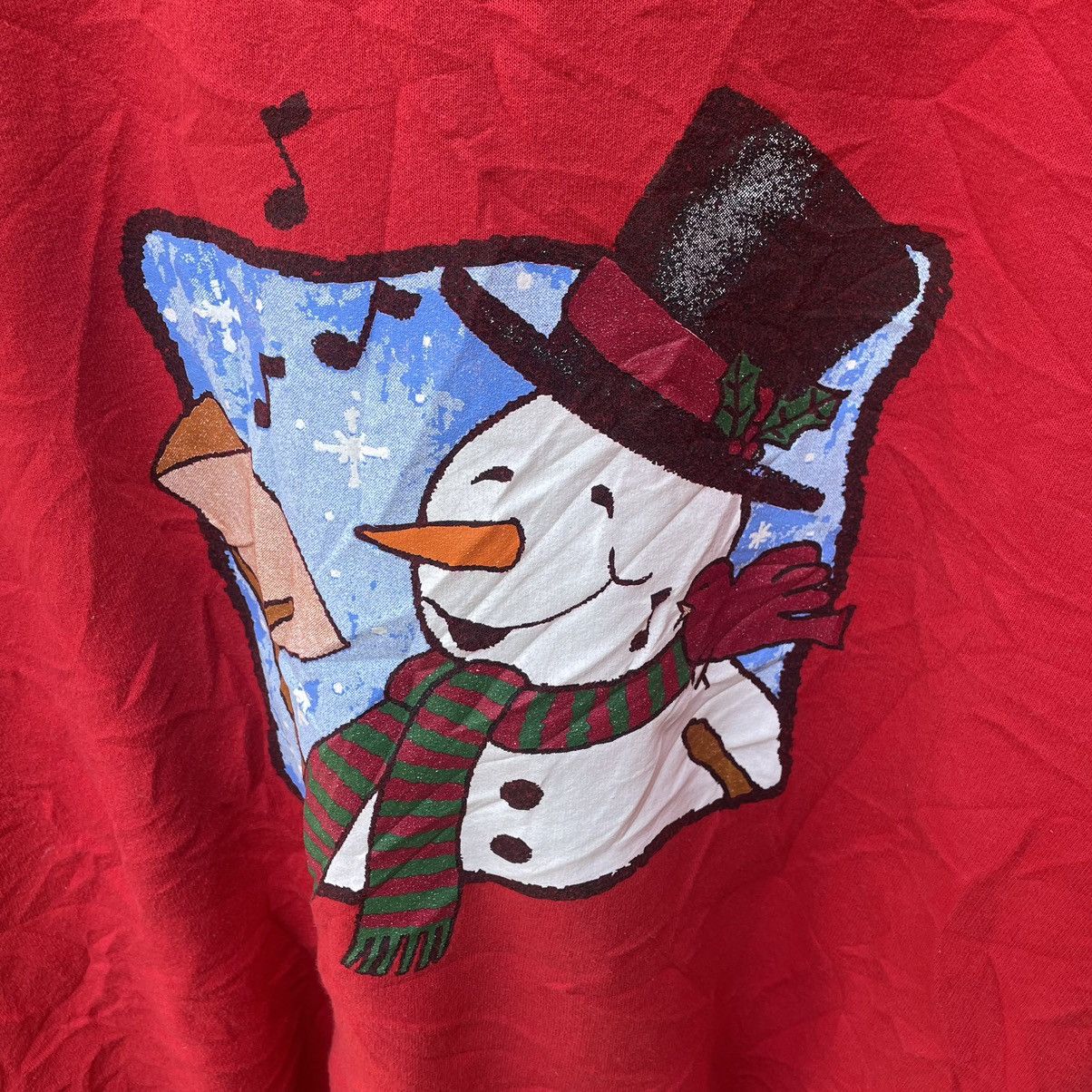 Gildan × Vintage 🔥Vintage Merry Christmas Graphic Winter Sweatshirts Size US L / EU 52-54 / 3 - 3 Thumbnail