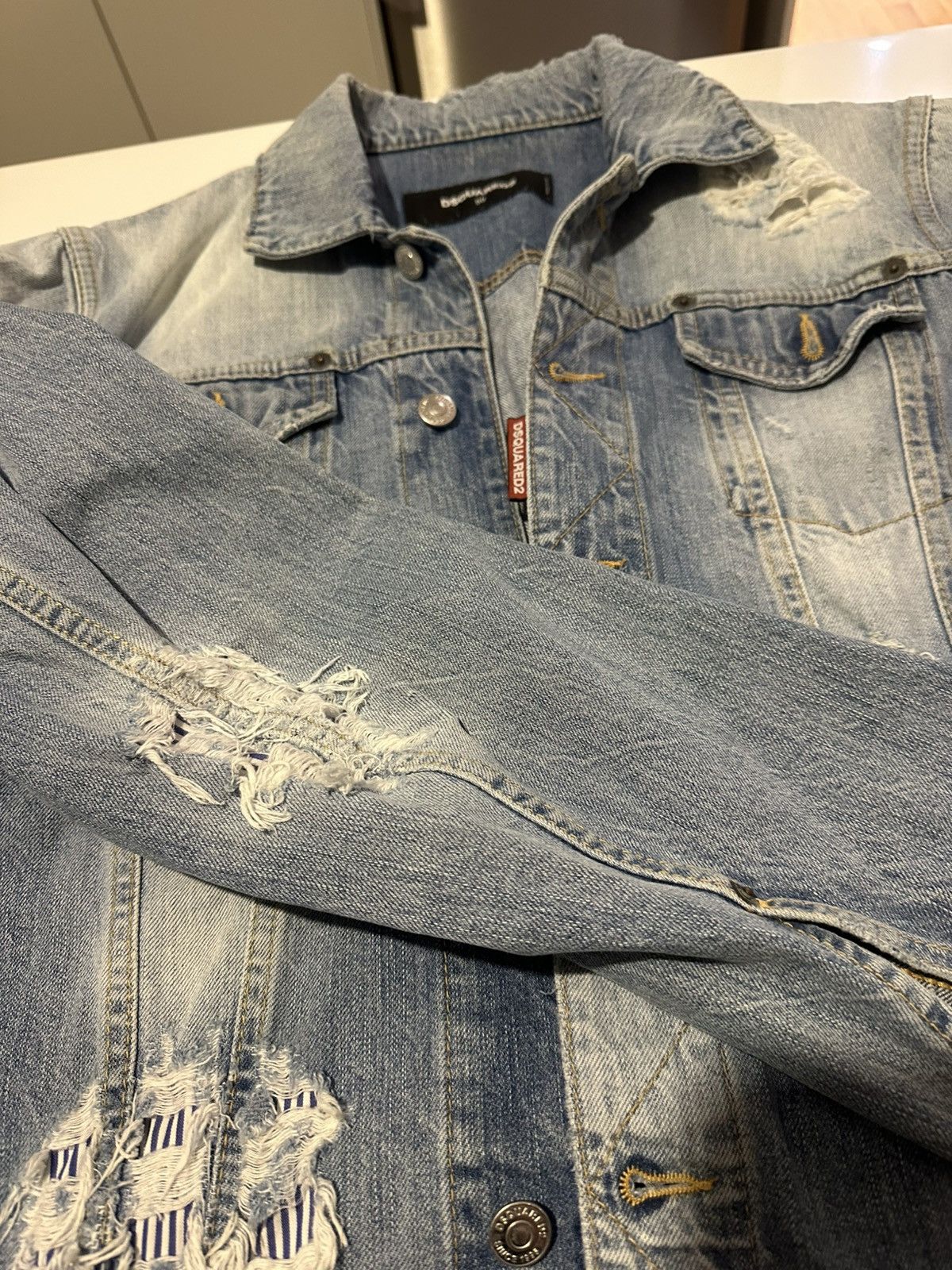 Dsquared2 Dsquared2 Denim Jacket Size US M / EU 48-50 / 2 - 4 Thumbnail