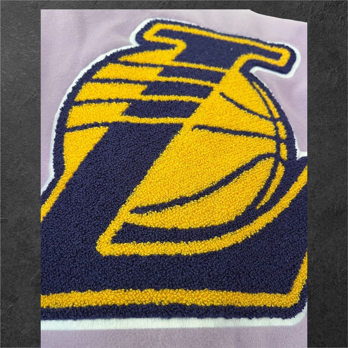 NBA NBA Los Angeles Lakers purple varsity jacket Size XXL Size US XXL / EU 58 / 5 - 3 Thumbnail