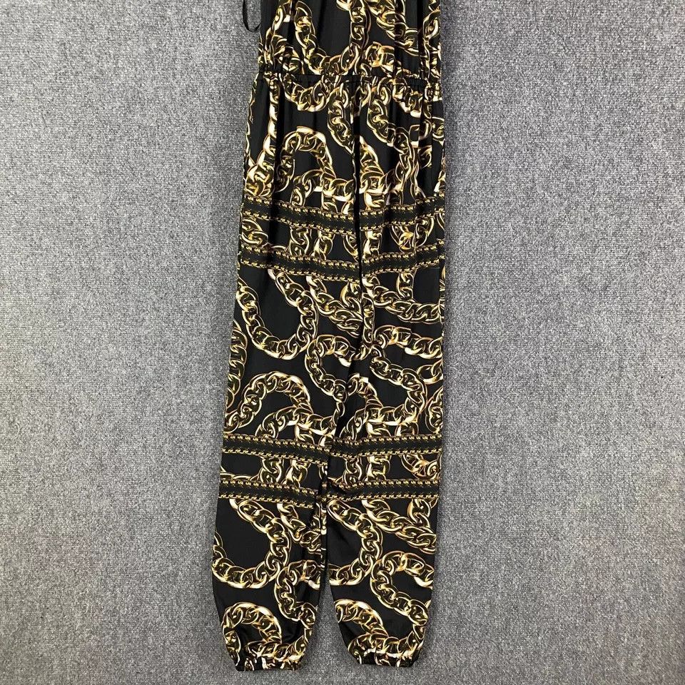 Bebe Bebe Jumpsuit Women's Small Sleeveless Chain Artwork S Size S / US 4 / IT 40 - 7 Thumbnail