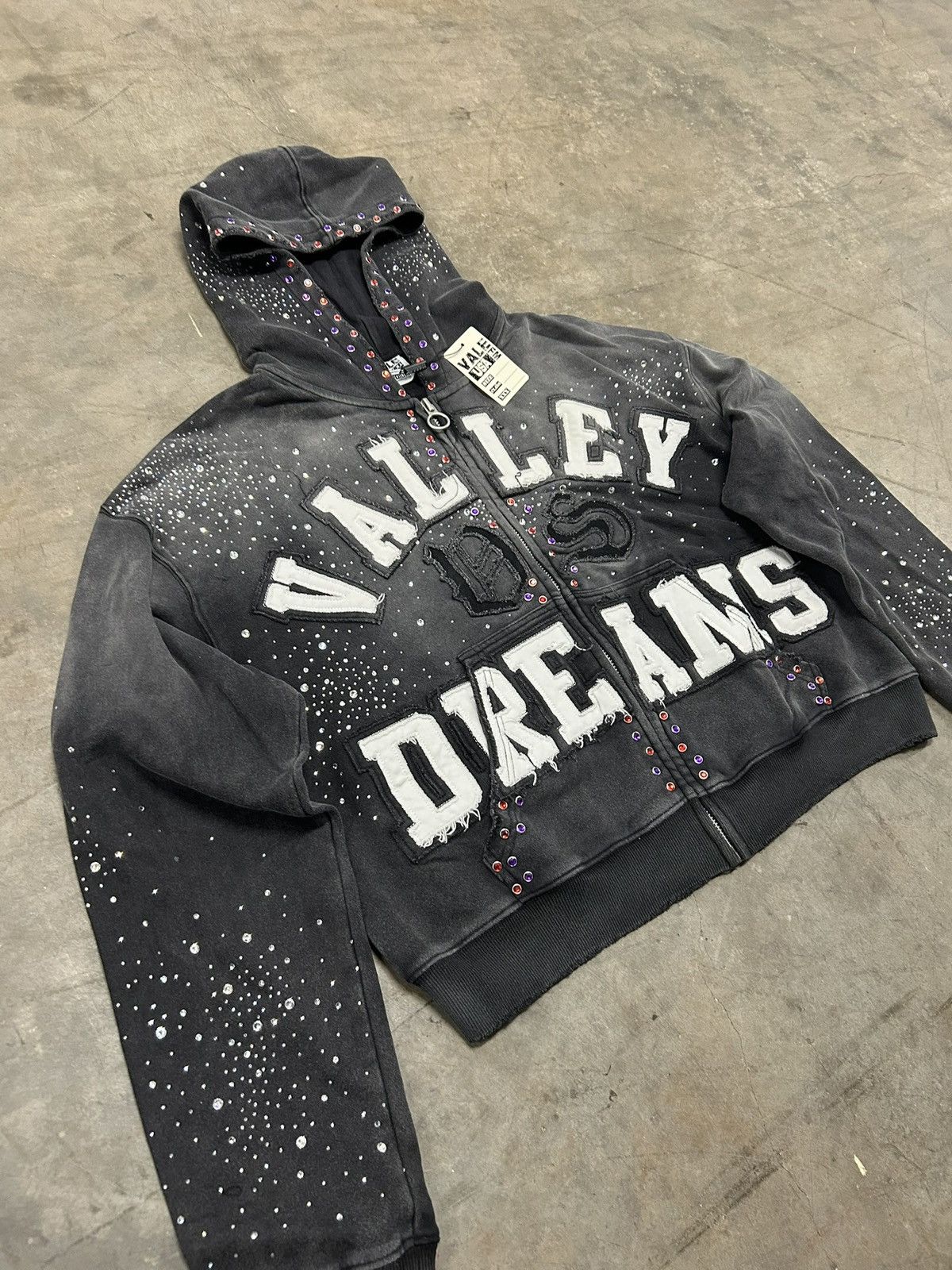 Vale Vale Forever Valley Dreams Black Classico Zip Up Hoodie Size US XXL / EU 58 / 5 - 2 Thumbnail
