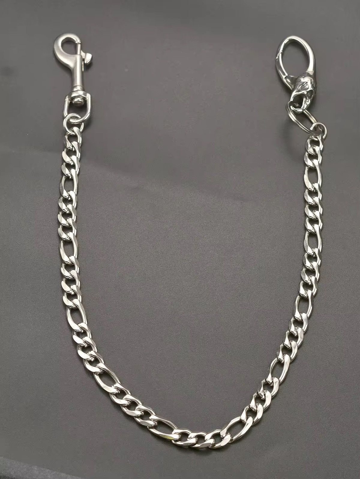 Vintage Skull Trigger Hook Jeans Chain Size ONE SIZE - 1 Thumbnail