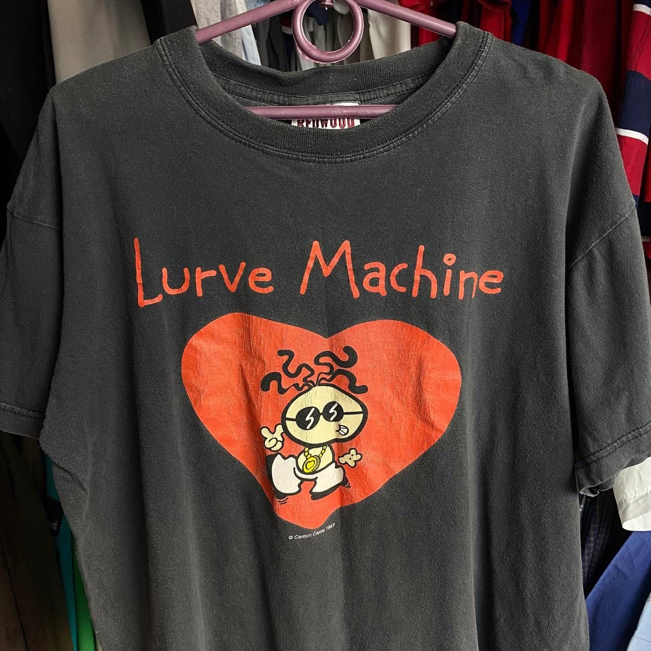 Cartoon Network × Vintage Vintage Lurve Machine Carlton Cards 1997 redwood tee Size US L / EU 52-54 / 3 - 2 Thumbnail
