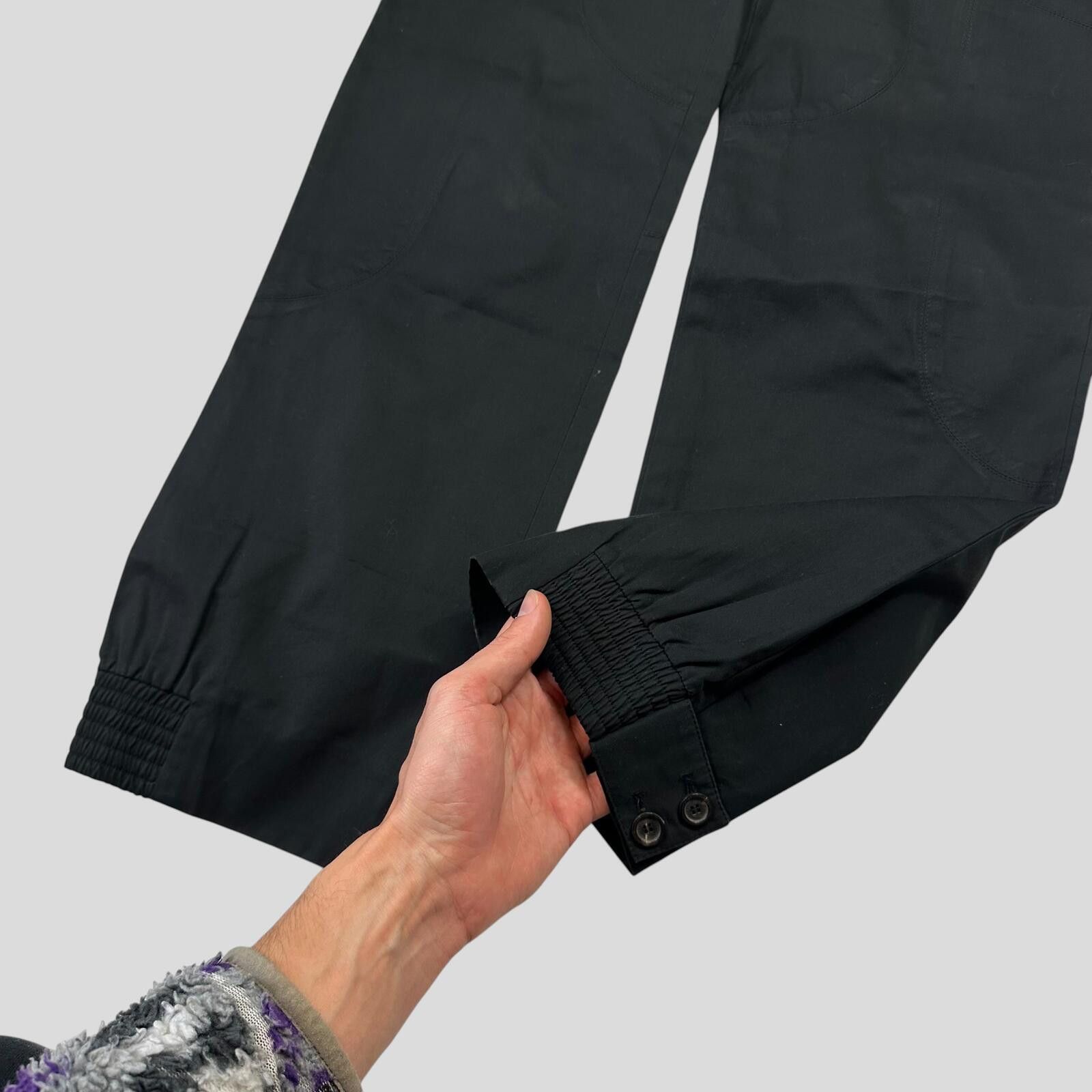 Gucci Gucci by Tom Ford 2002 Panelled Black Smart Trousers - IT40 Size 27" / US 4 / IT 40 - 4 Thumbnail
